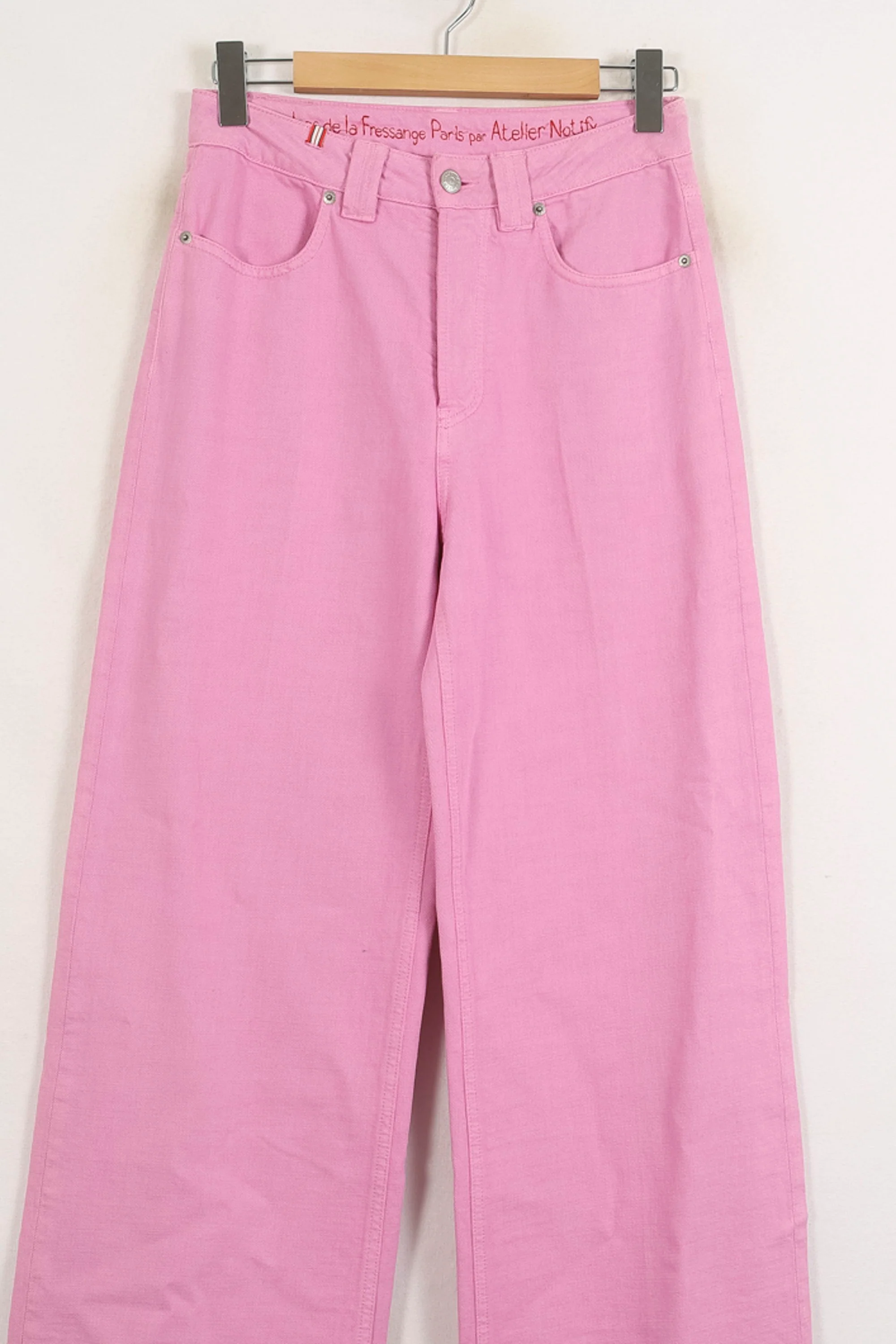 Jean Large Rose - Taille M/38 - Image 2