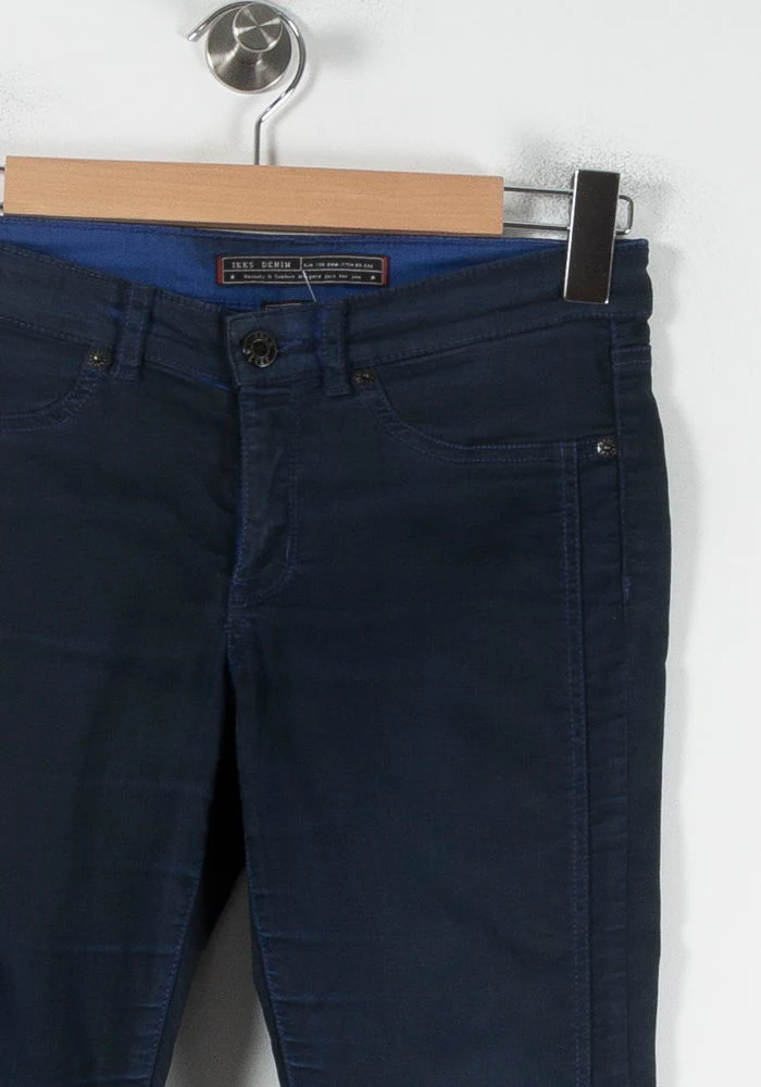 Jean Skinny Bleu Foncé et Bleu Clair - Taille XXS/32 - Image 3