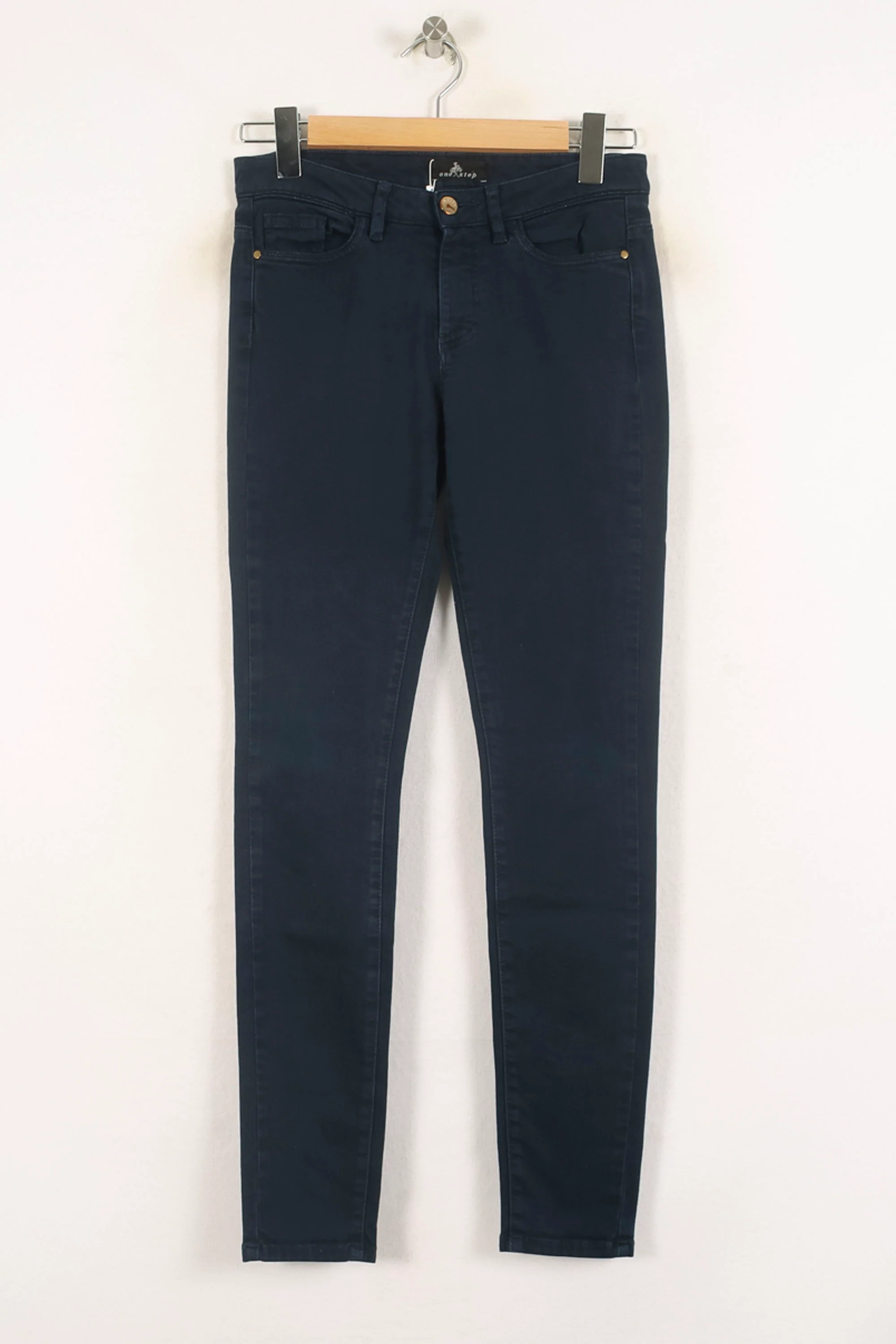 Jean Skinny Bleu - Taille XS/34 - Image 2