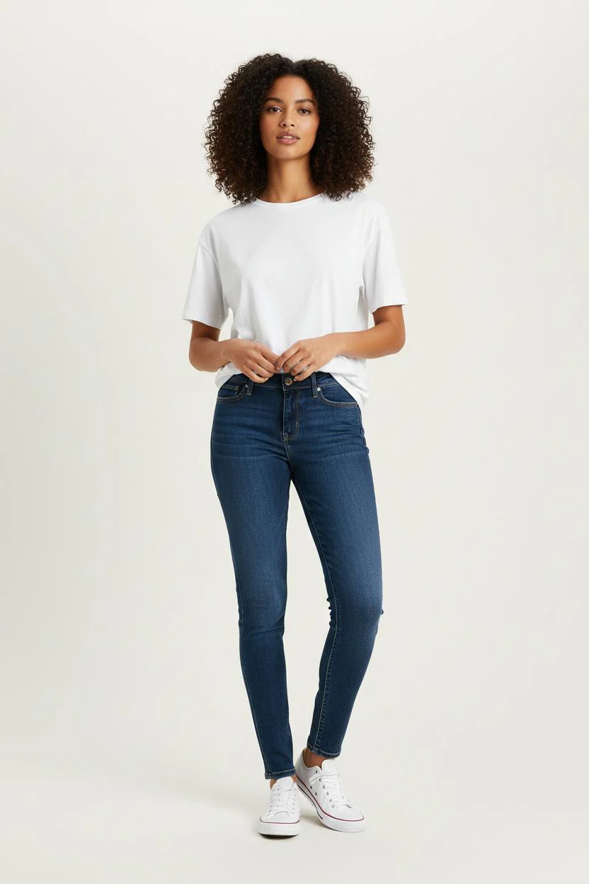 Jean Skinny Bleu - Taille XS/34