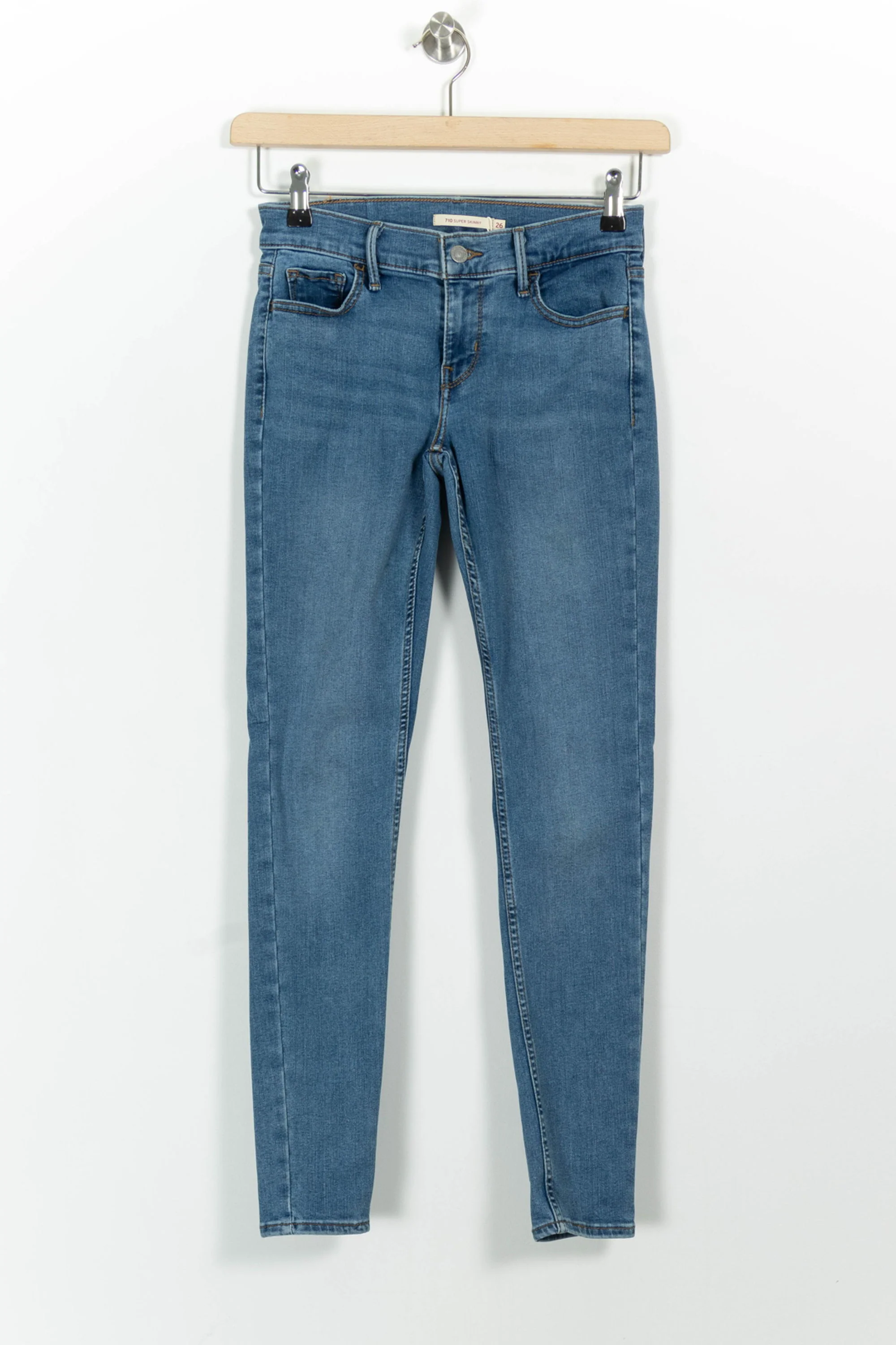 Jean Skinny Bleu - Taille XS/34 - Image 2