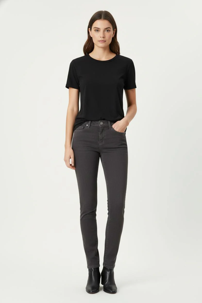 Jean Skinny Gris - Taille XS/34
