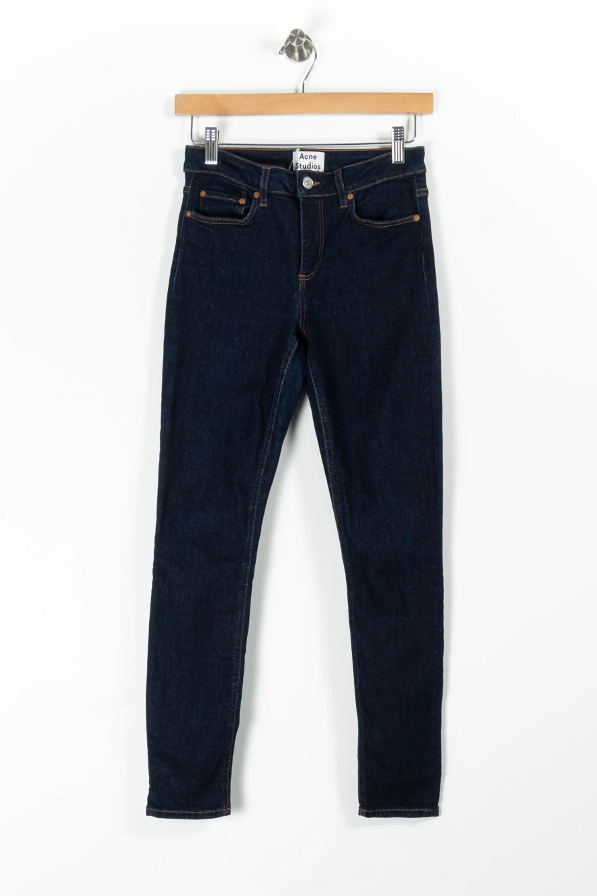 Jean Slim Bleu - Taille S/36 - Image 2