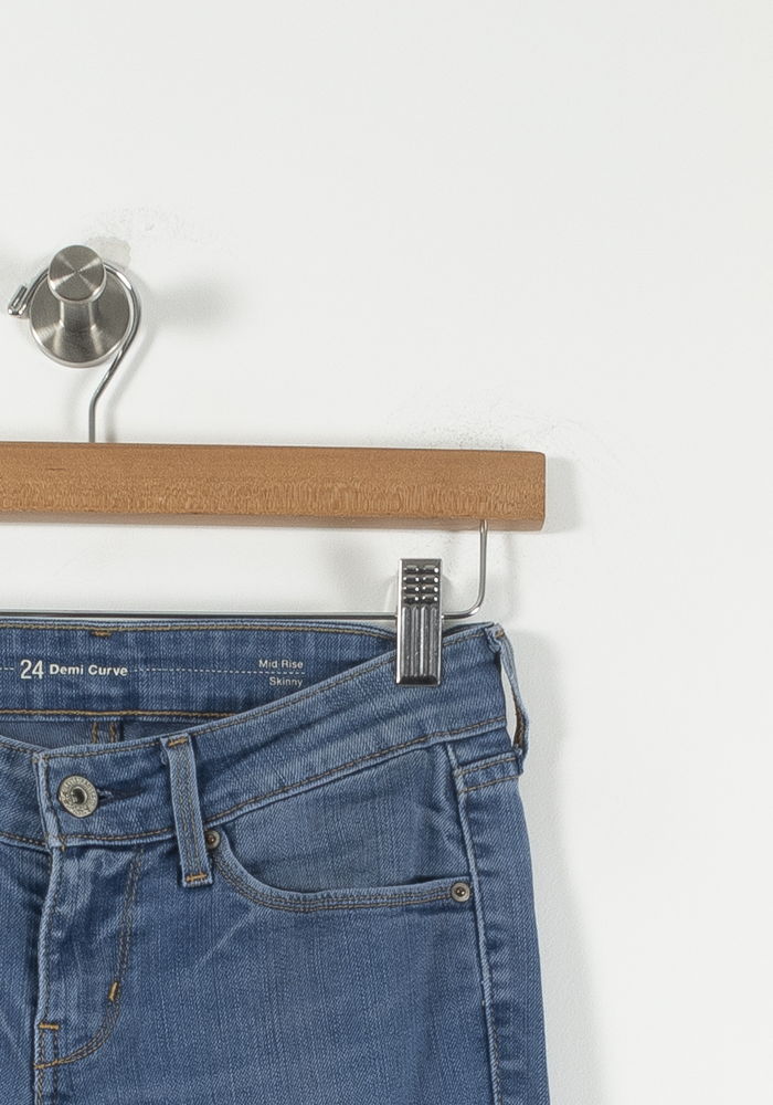 Jean Slim Bleu - Taille XS/34 - Image 3
