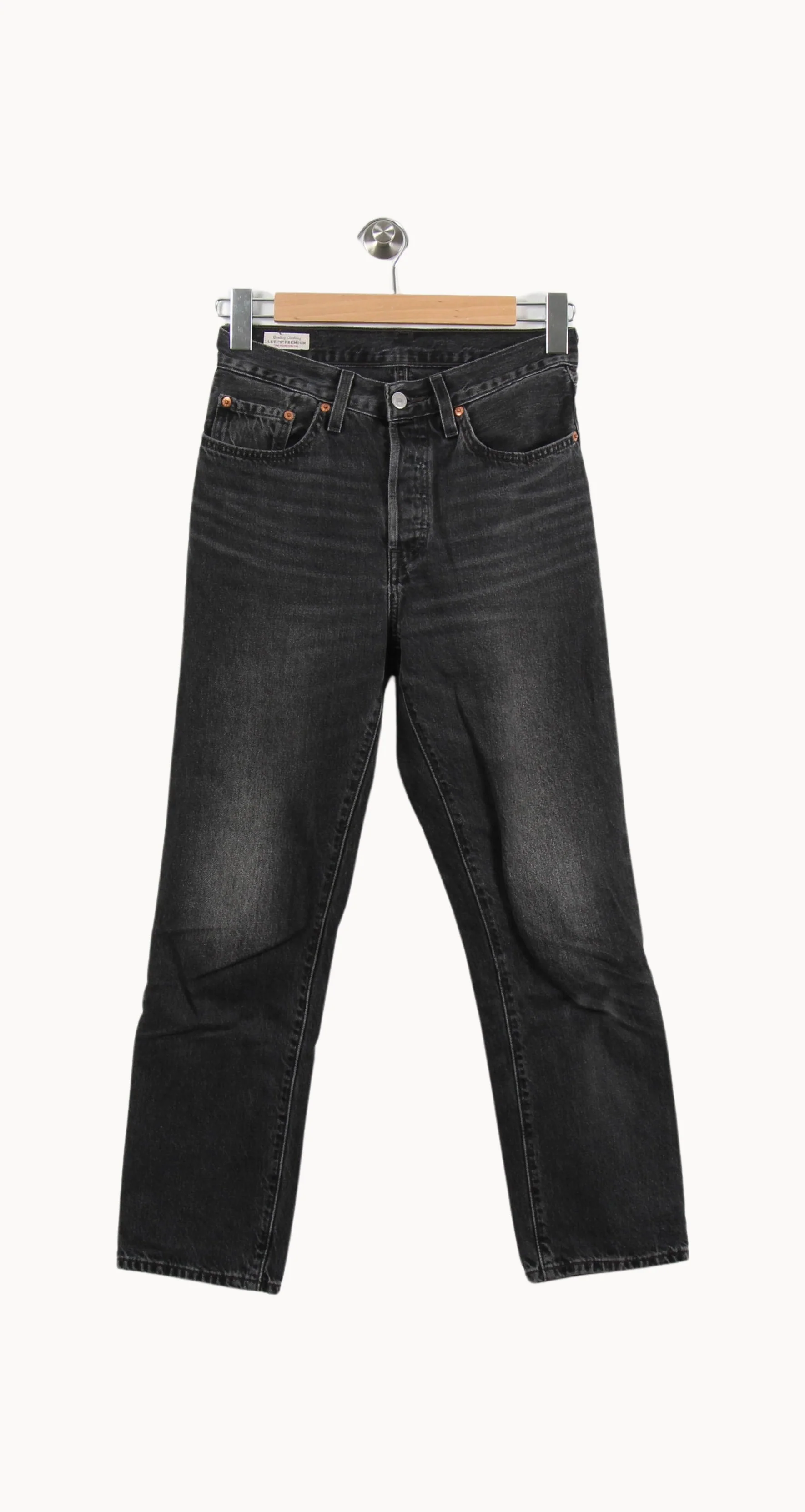 Jean Slim Gris - Taille L/40 - Image 2