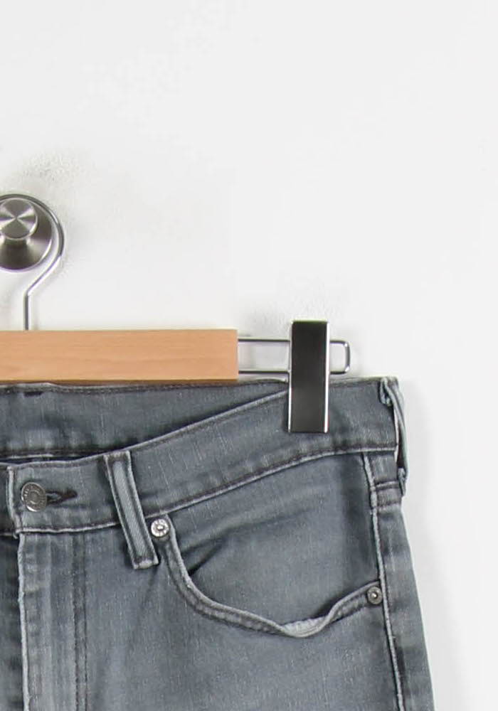 Jean Slim Gris - Taille L/40 - Image 3