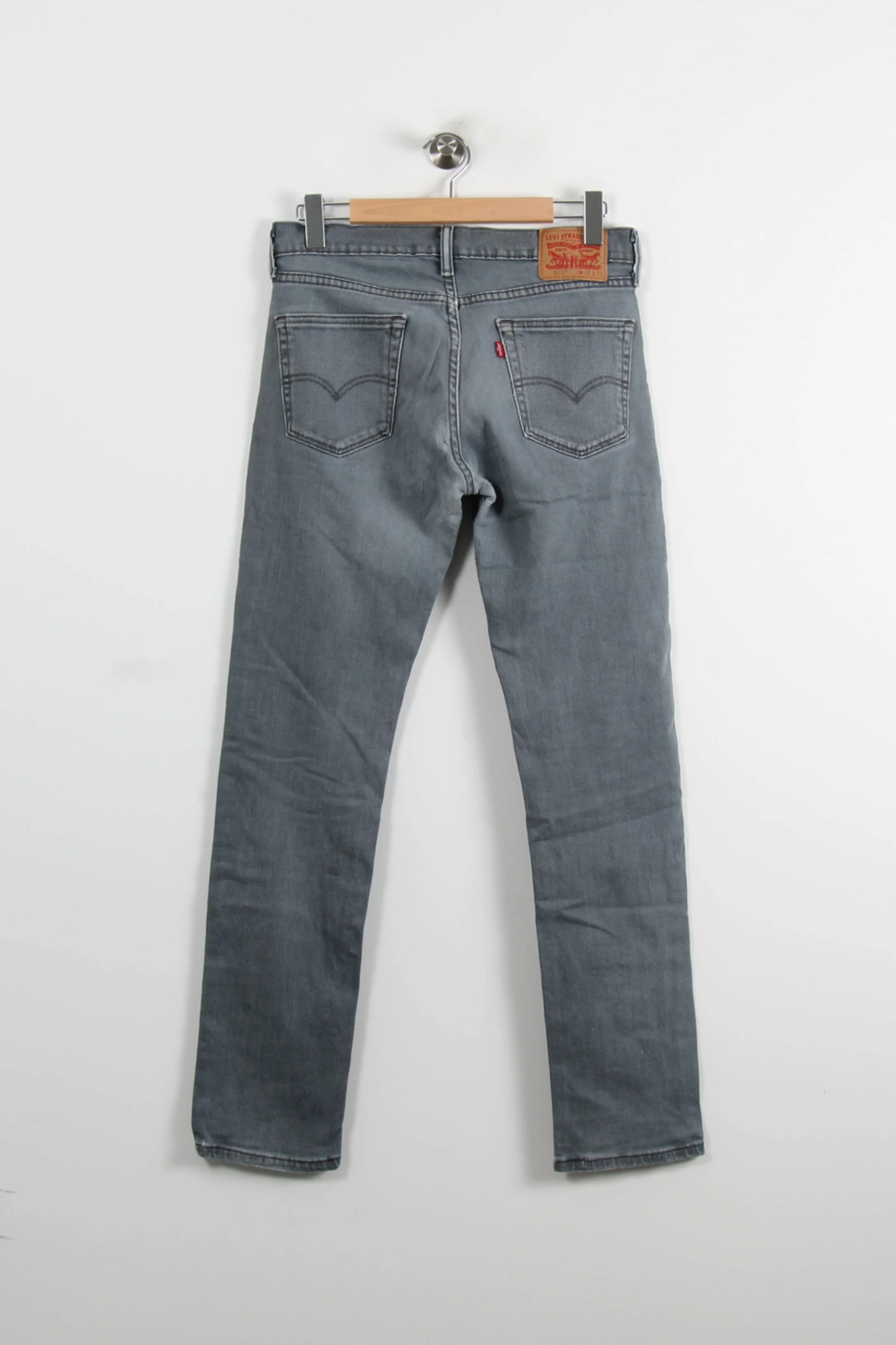 Jean Slim Gris - Taille L/40 - Image 4