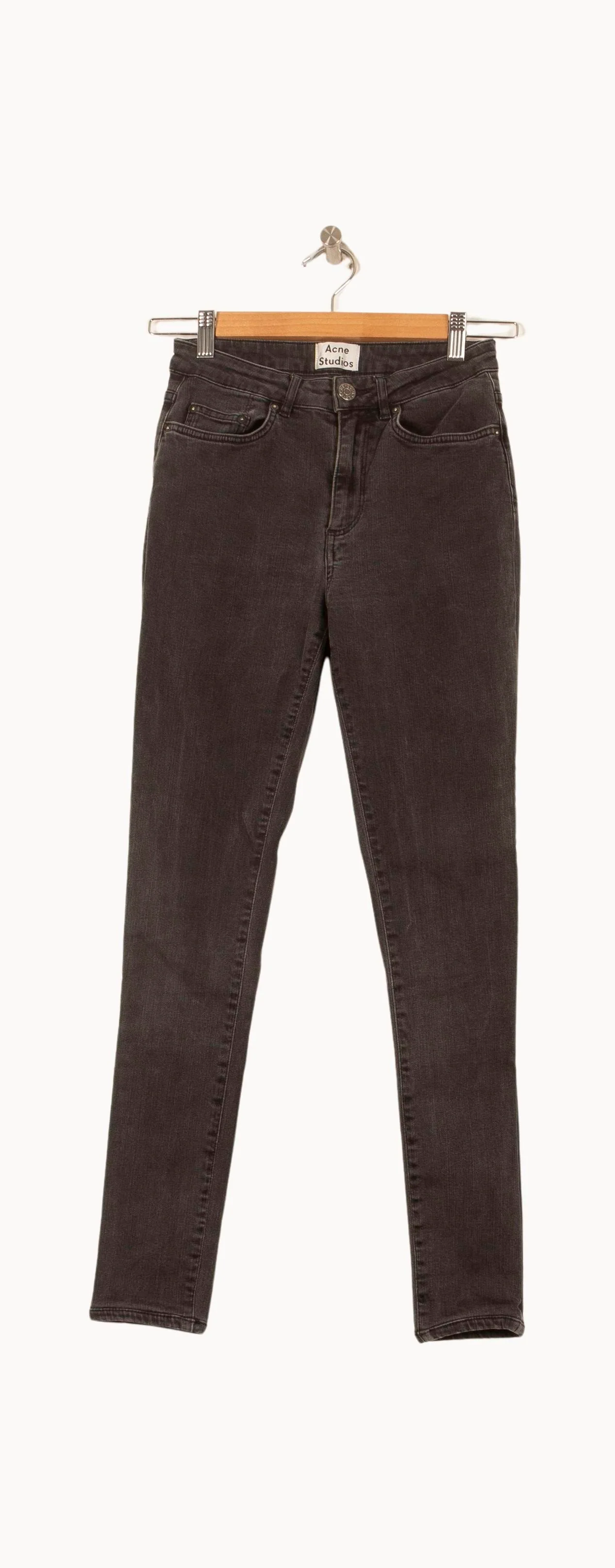 Jean Slim Gris - Taille M/38 - Image 2