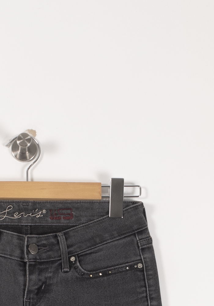 Jean Slim Gris - Taille S/36 - Image 3
