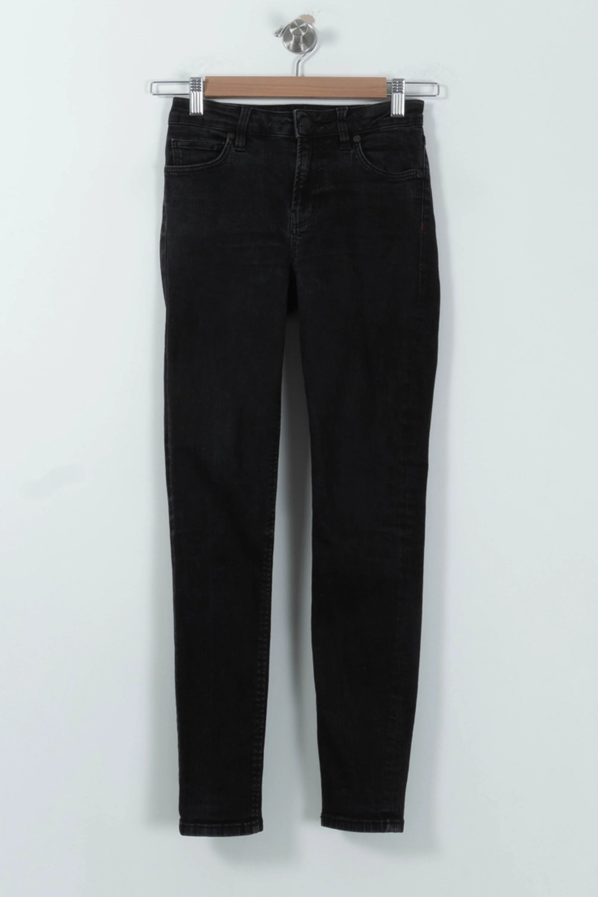 Jean Slim Gris - Taille S/36 - Image 2