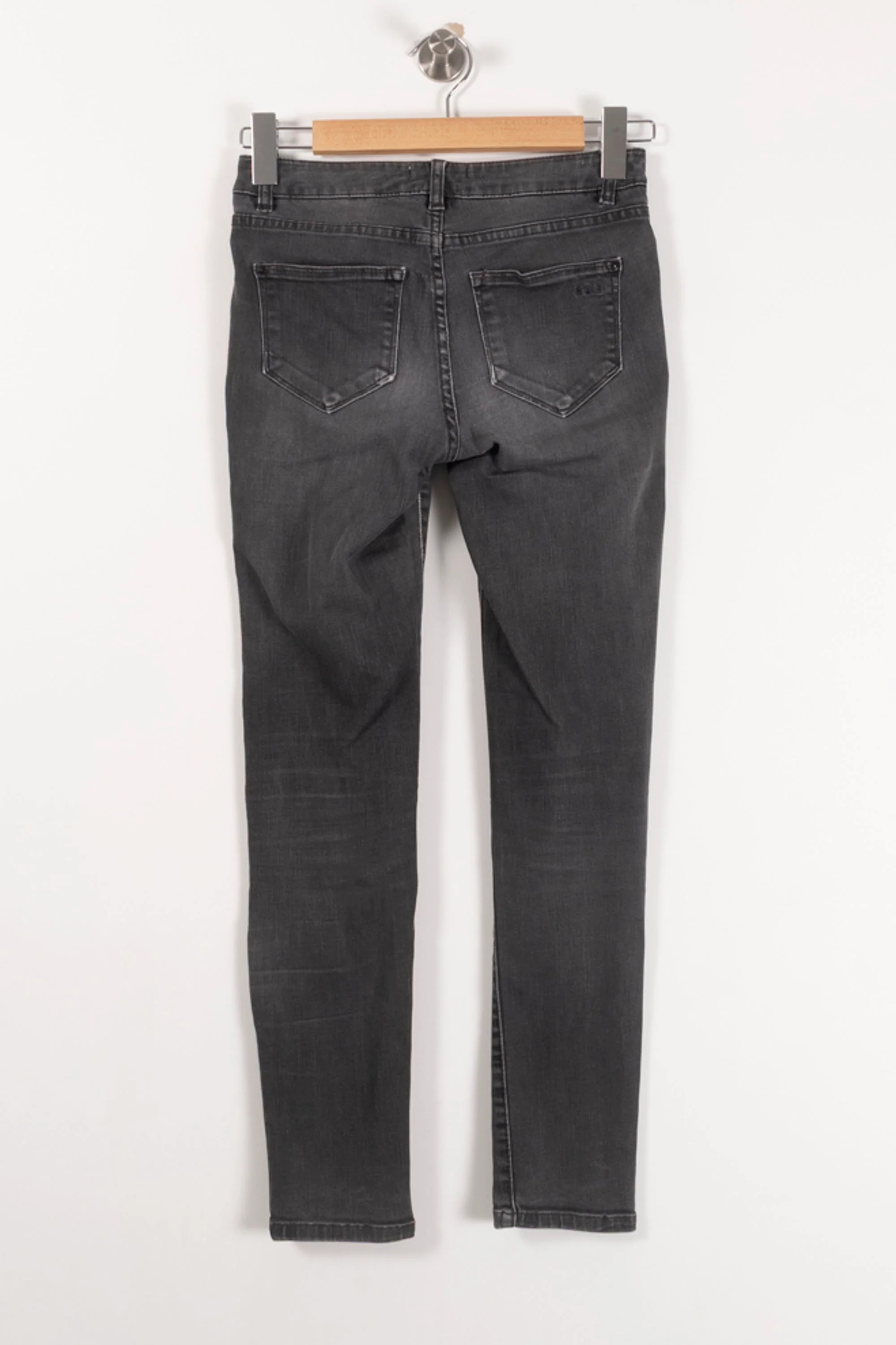 Jean Slim Gris - Taille XS/34 - Image 4