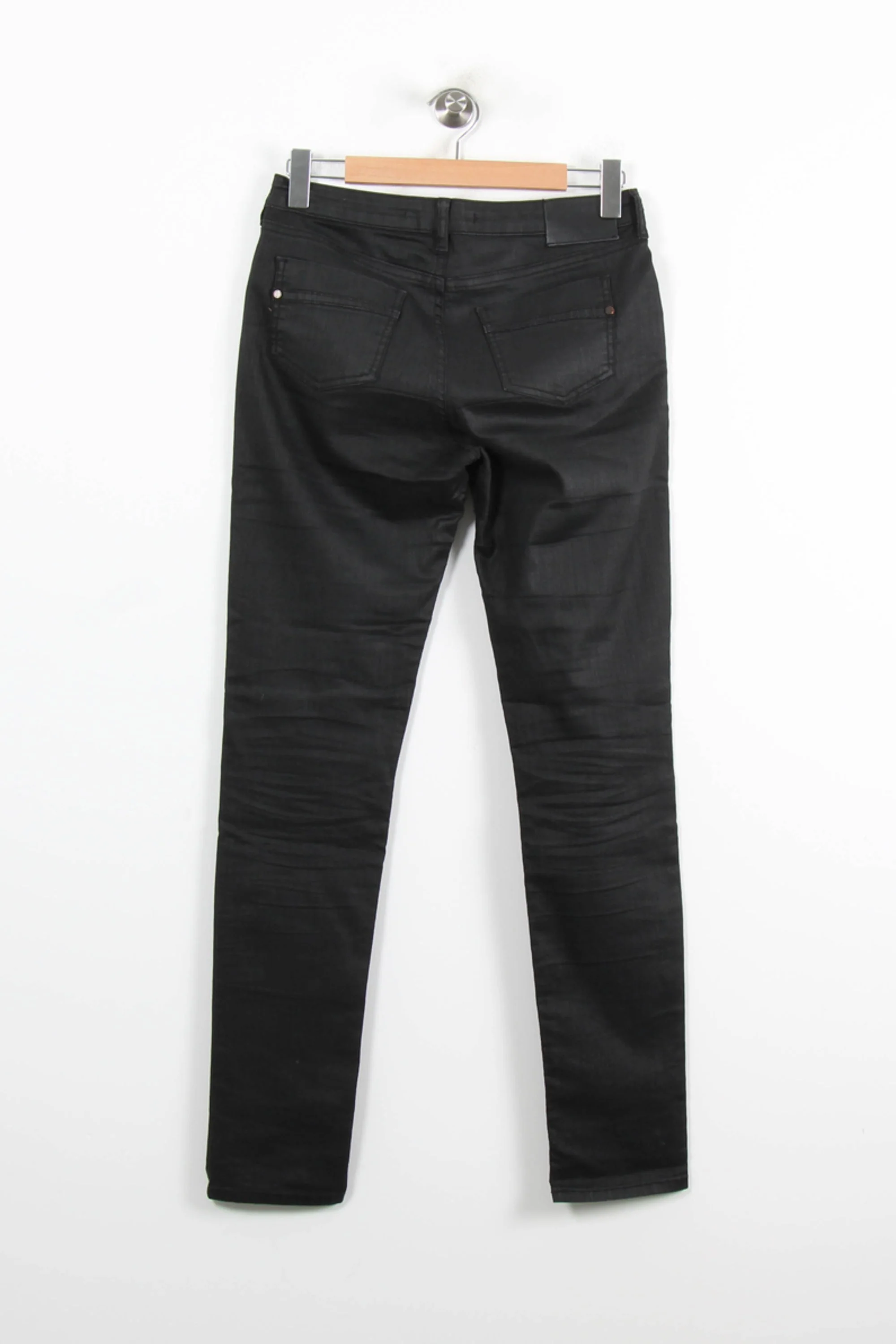 Jean Slim Noir - Taille L/40 - Image 4