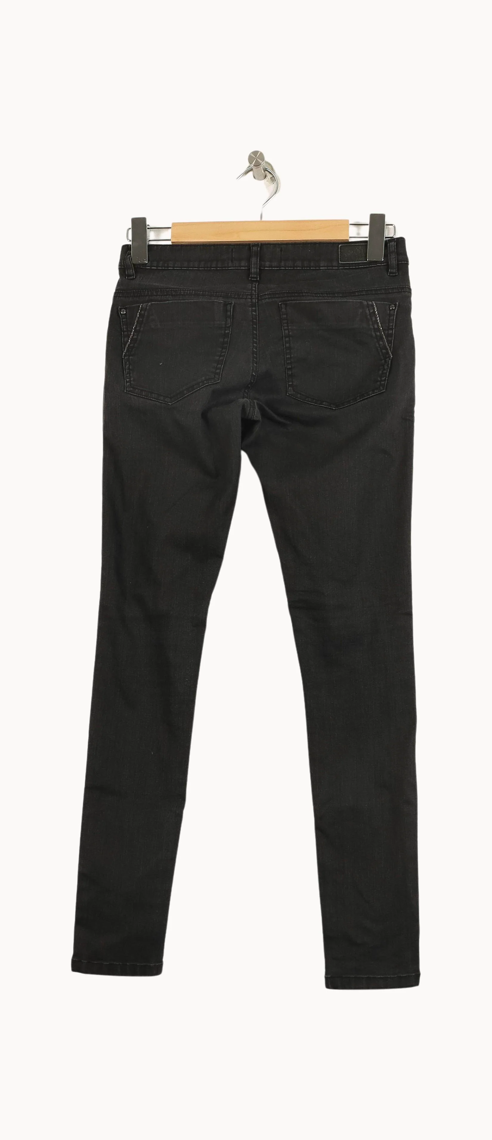 Jean Slim Noir - Taille M/38 - Image 4