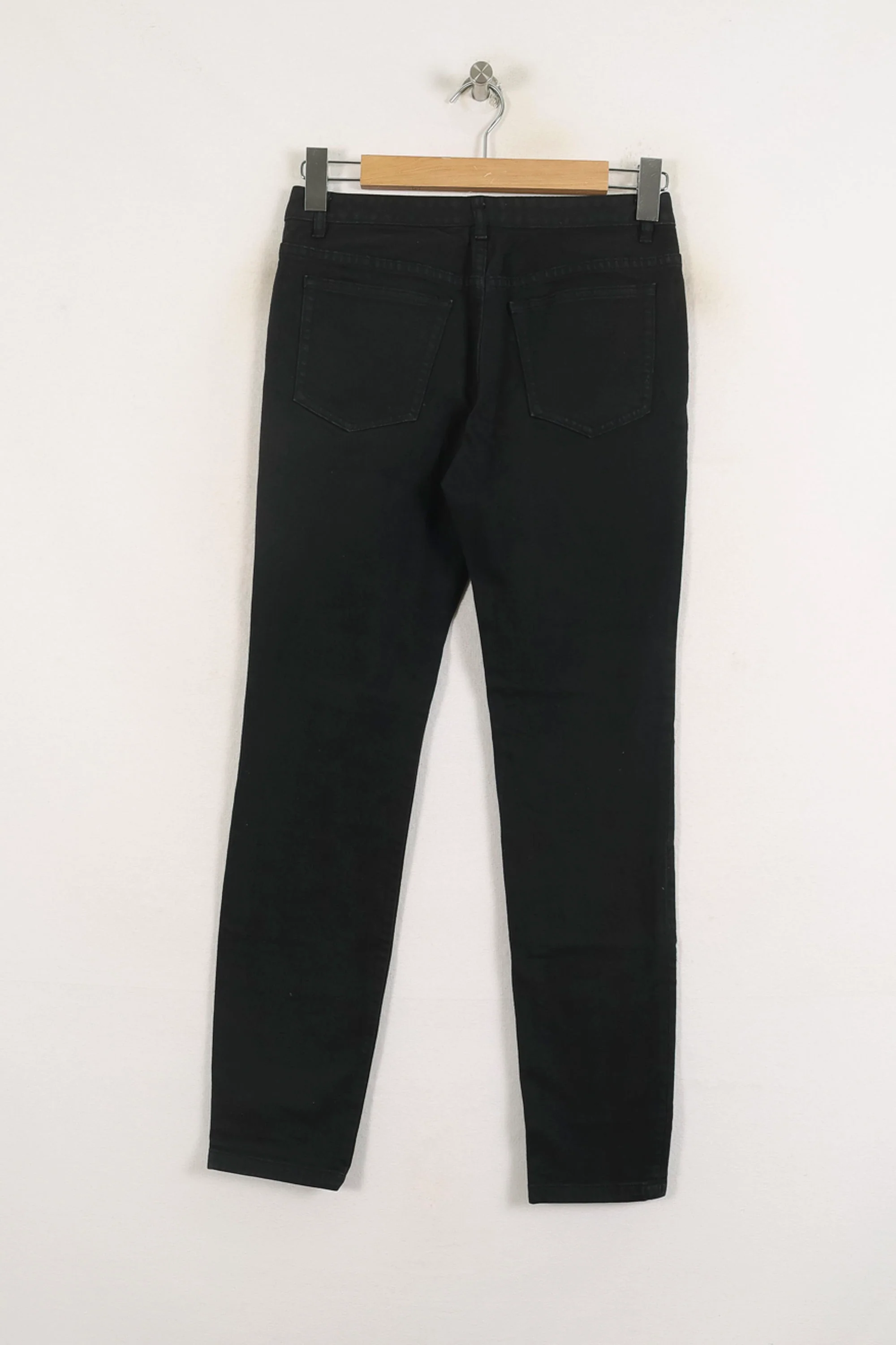 Jean Slim Noir - Taille S/36 - Image 4