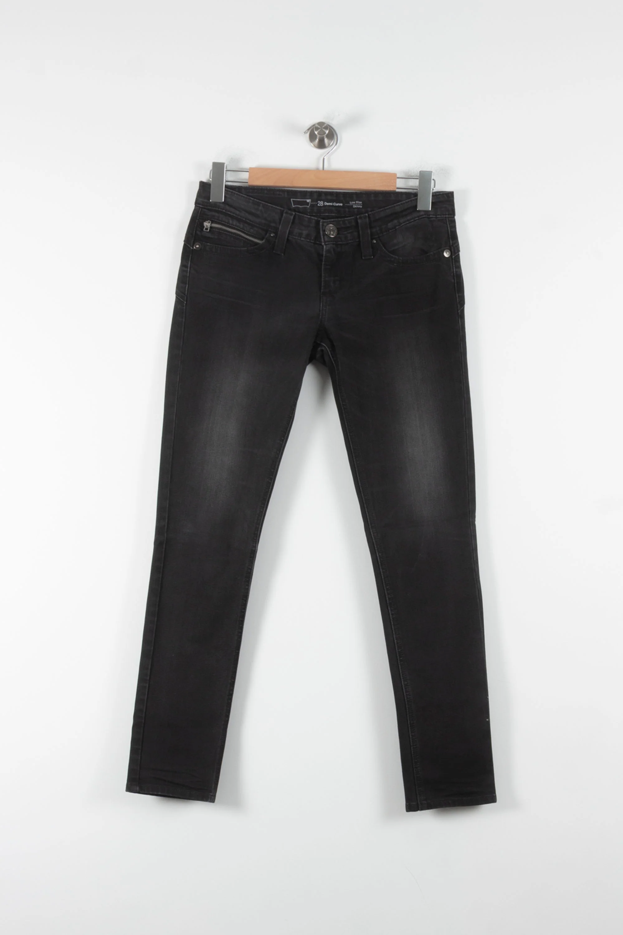Jean Slim Noir - Taille M/38 - Image 2