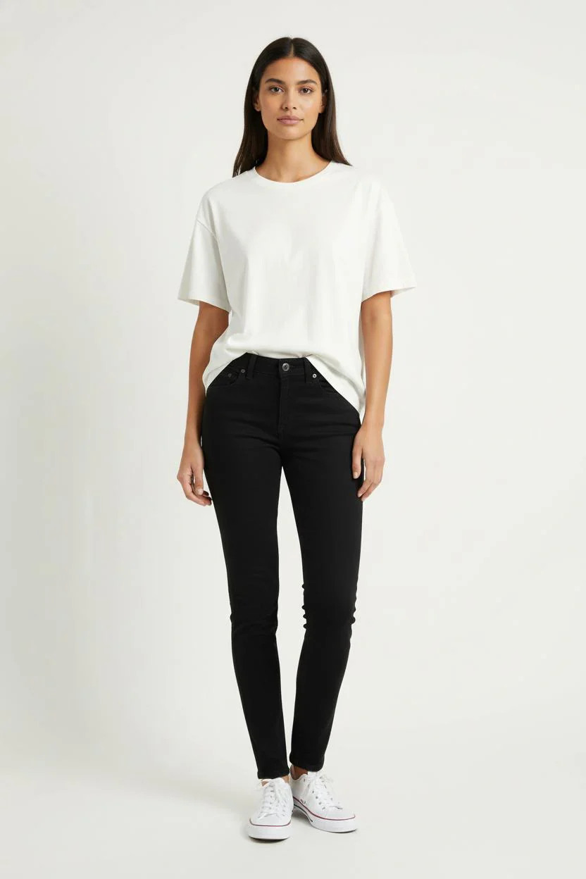 Jean Slim Noir - Taille M/38