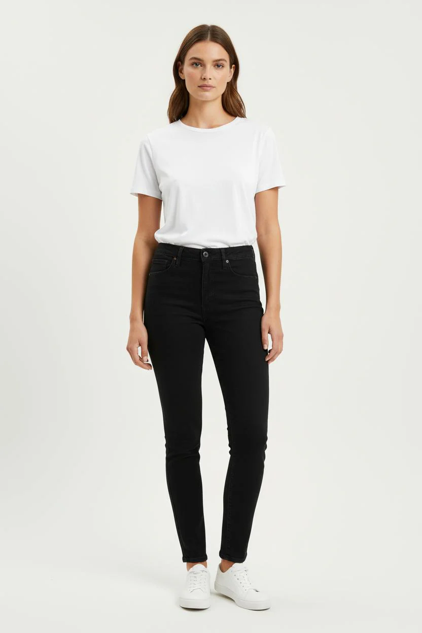 Jean Slim Noir - Taille S/36