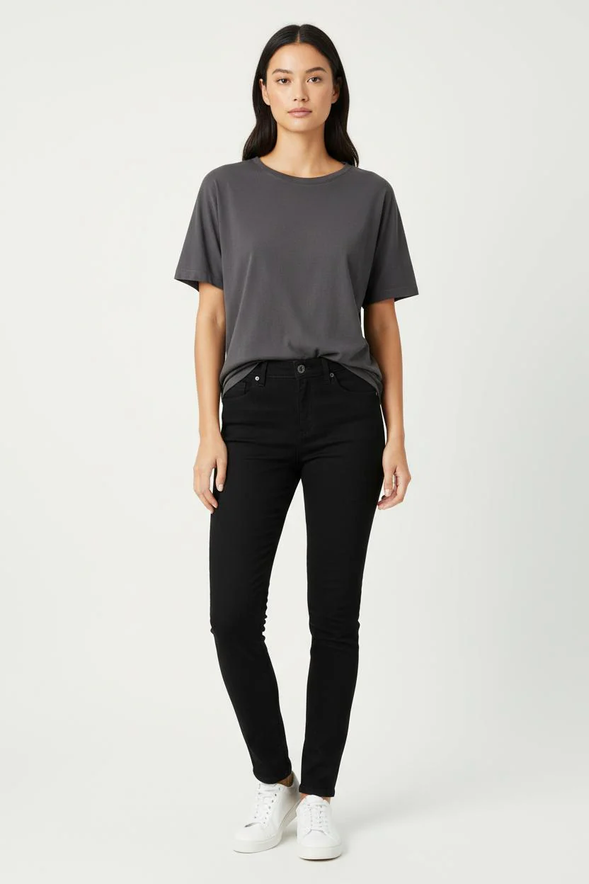 Jean Slim Noir - Taille S/36