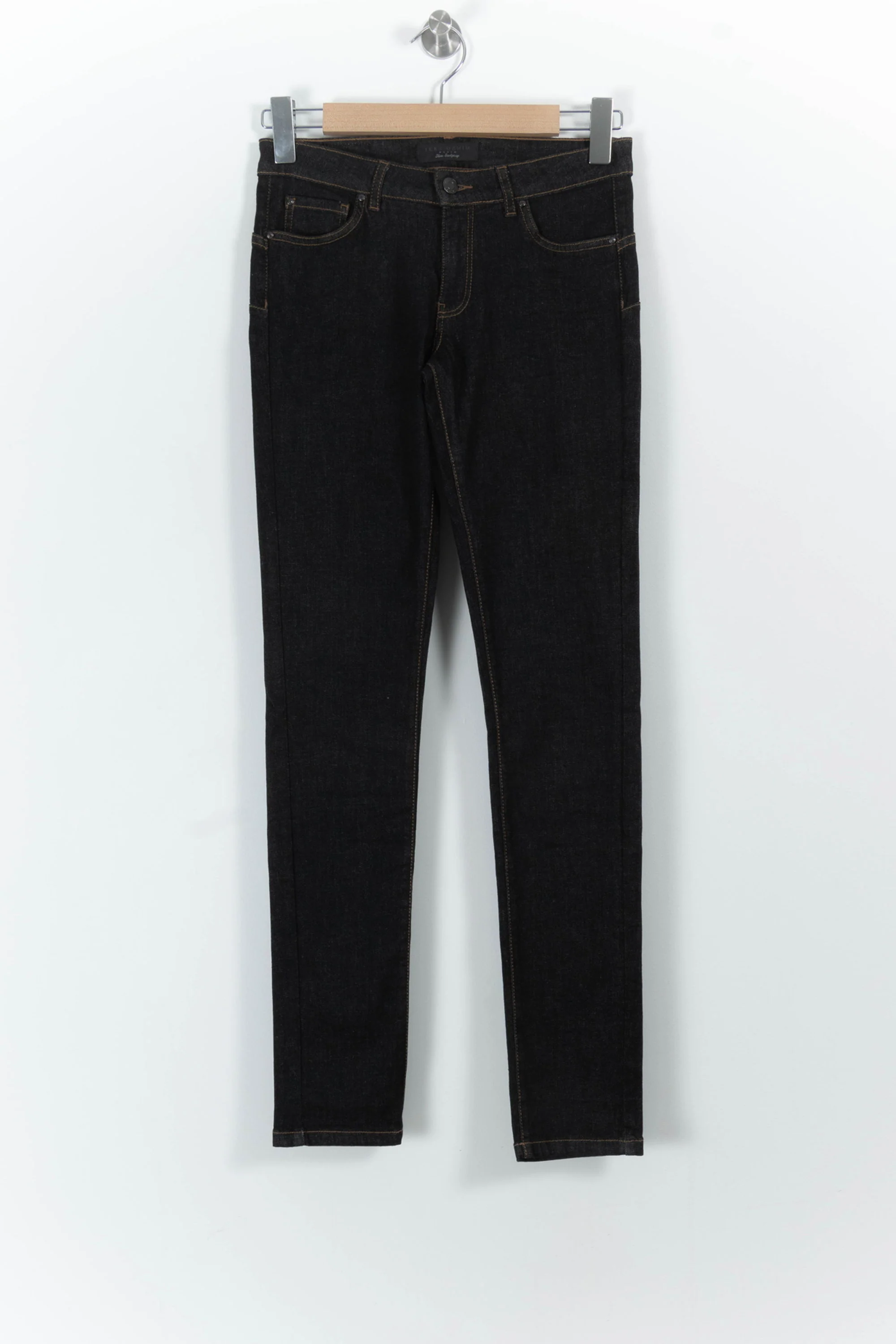 Jean Slim Noir - Taille S/36 - Image 2