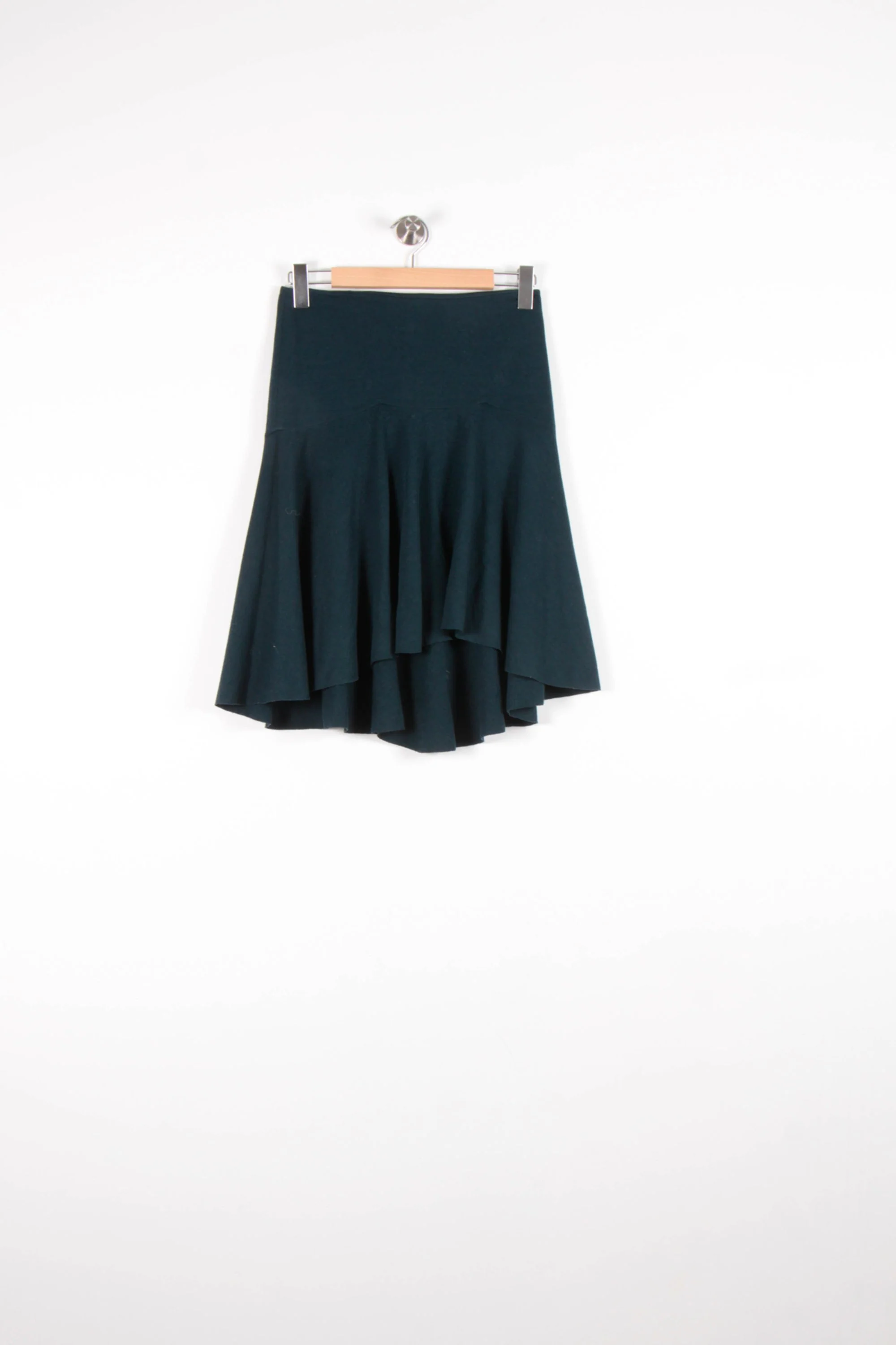 Jupe Asymétrique Verte - Taille XS/34 - Image 2