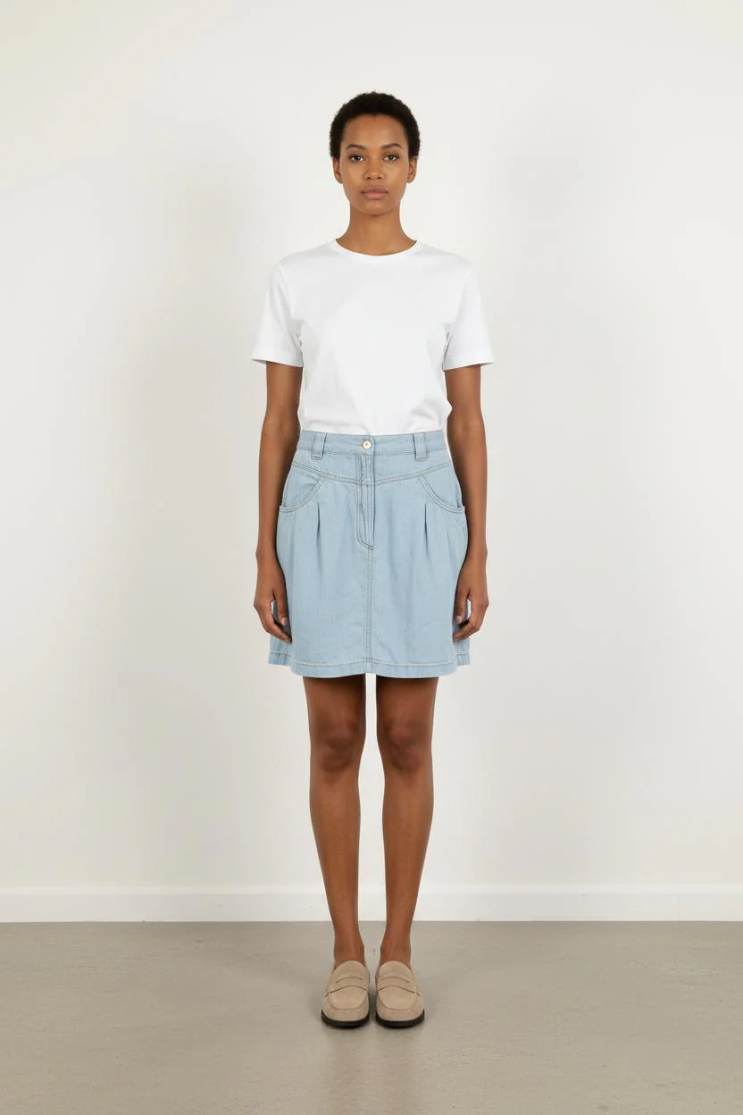 Jupe bleue - Taille XS/34