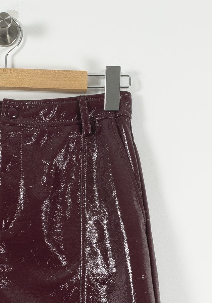 Jupe Bordeaux - Taille S/36 - Image 3