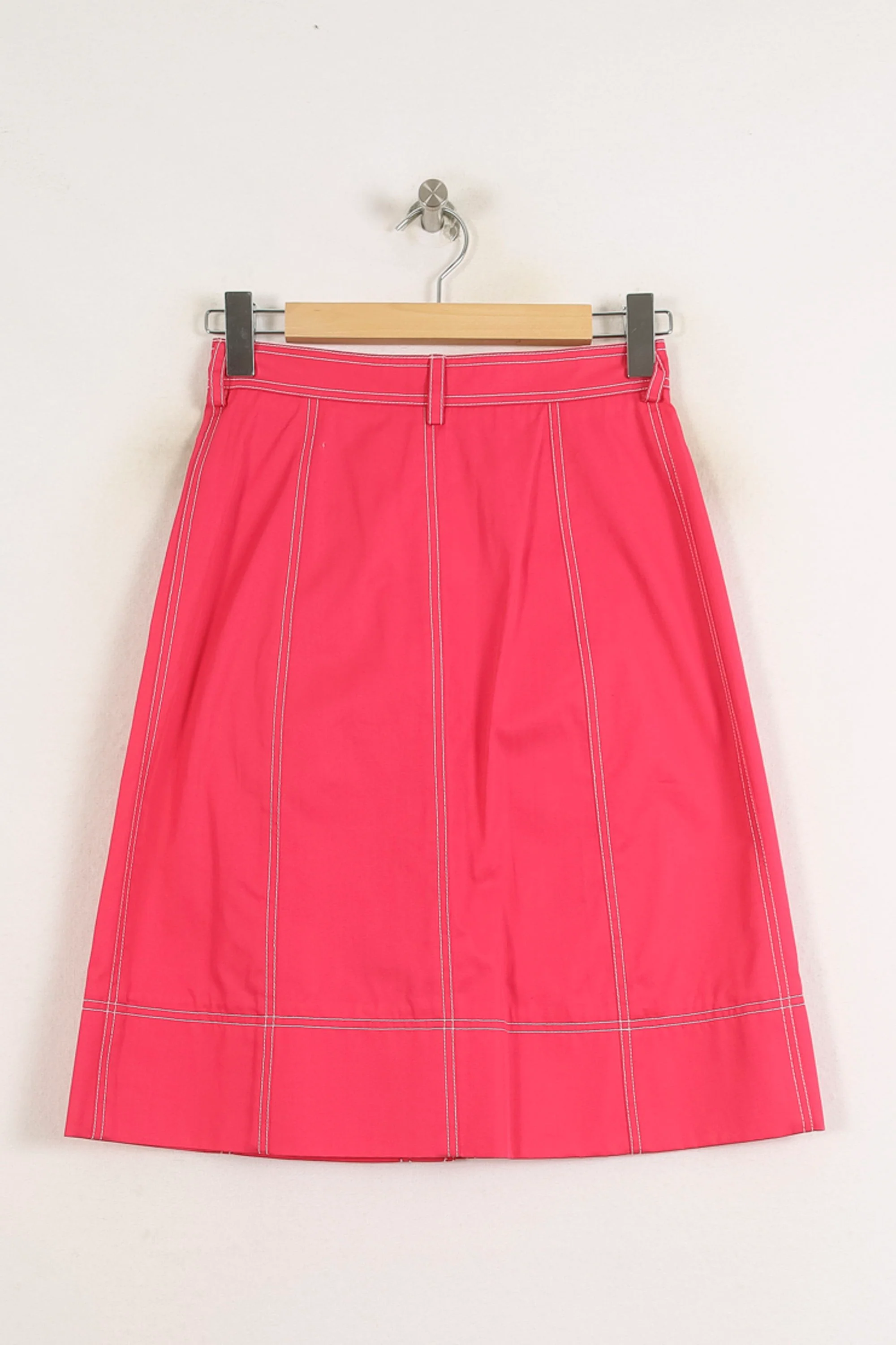 Jupe Boutonnée Rose - Taille S/36 - Image 4