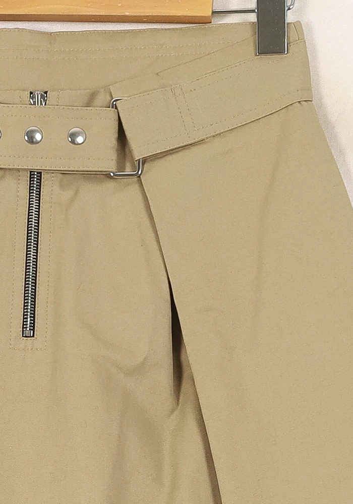 Jupe Courte Beige - Taille L/40 - Image 3