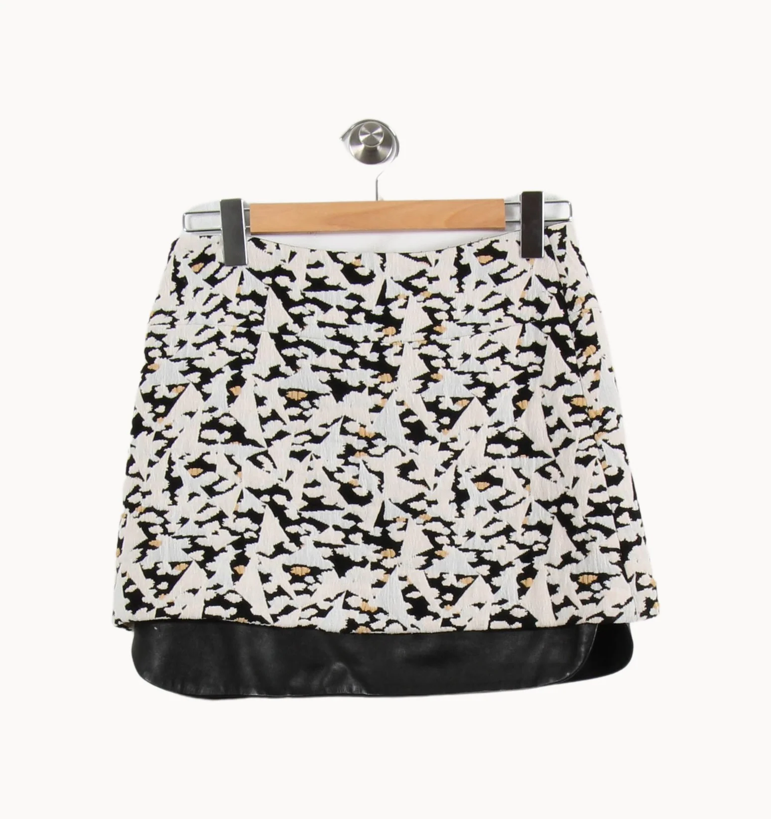 Jupe Courte Blanche et Noire - Taille M/38 - Image 4