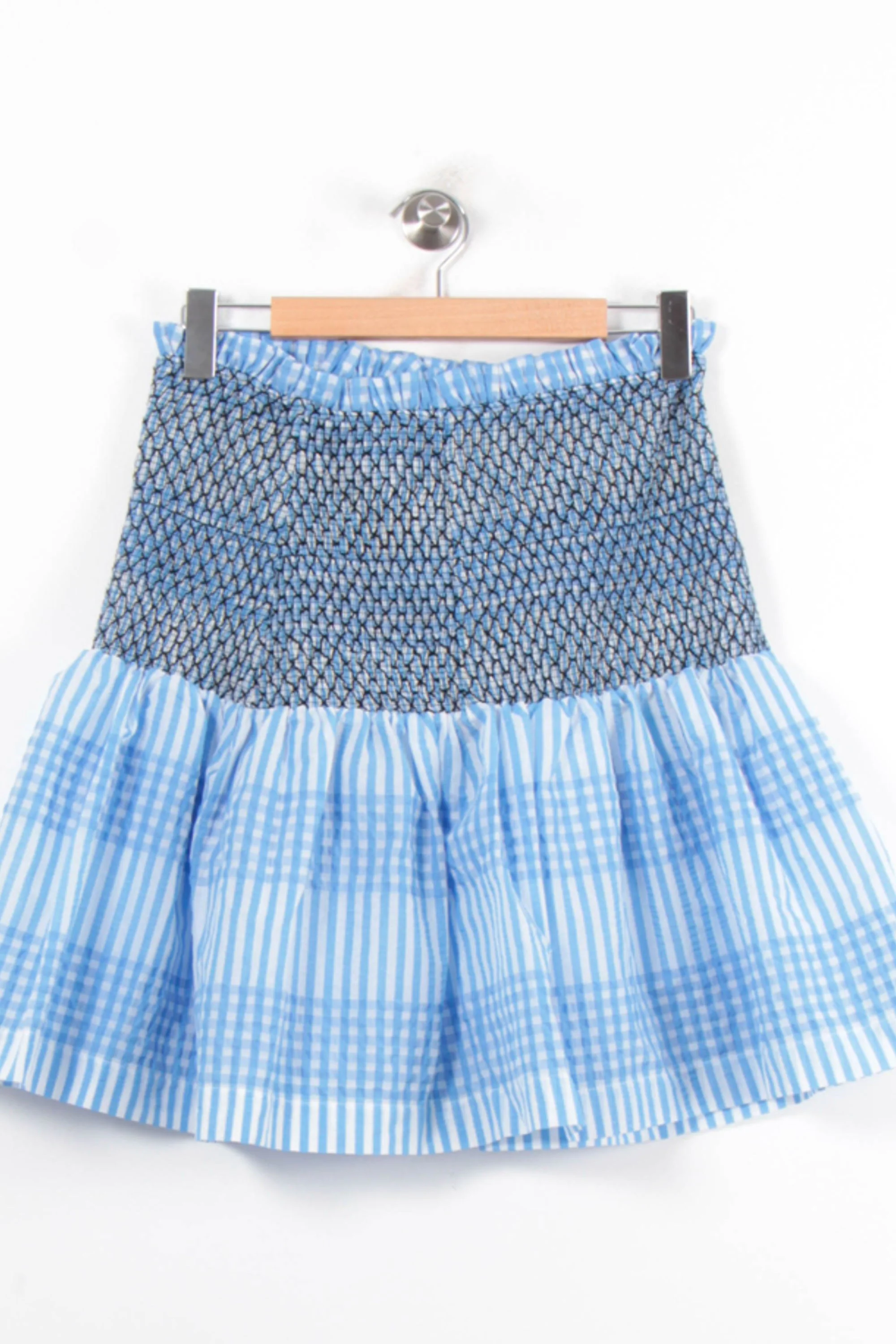 Jupe Courte Bleue et Noire - Taille L/40 - Image 4