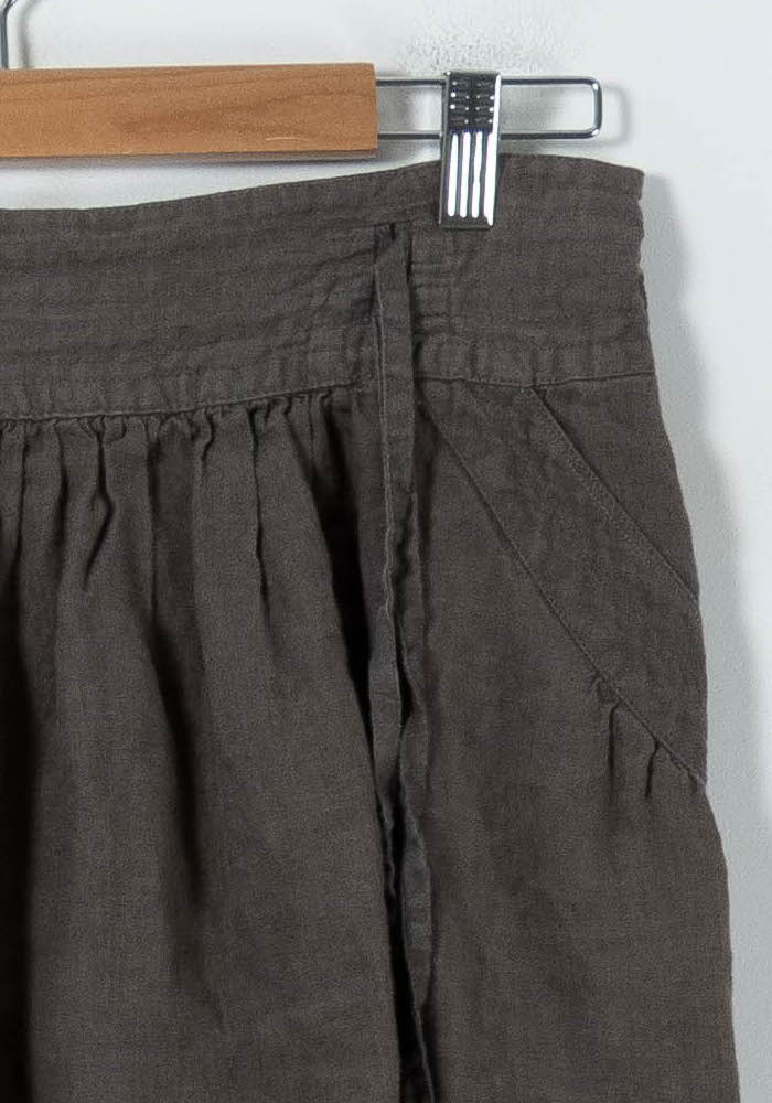 Jupe Courte Marron - Taille L/40 - Image 3