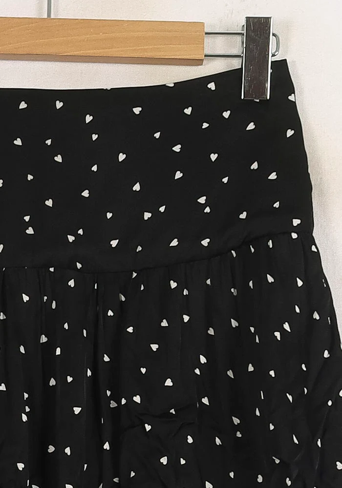 Jupe Courte Noire et Blanche - Taille M/38 - Image 3