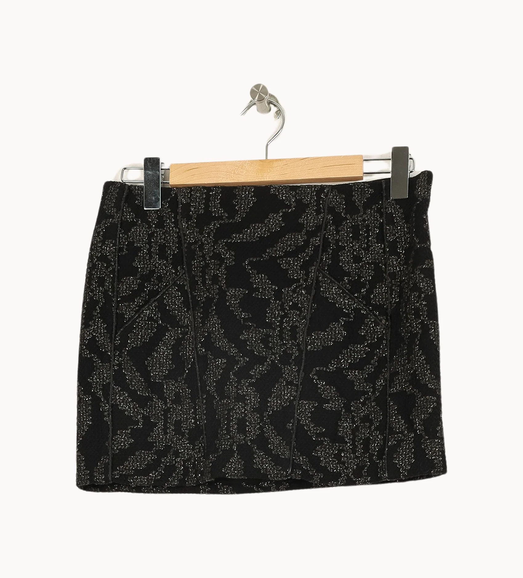 Jupe Courte Noire et Dorée - Taille T.U. - Image 2