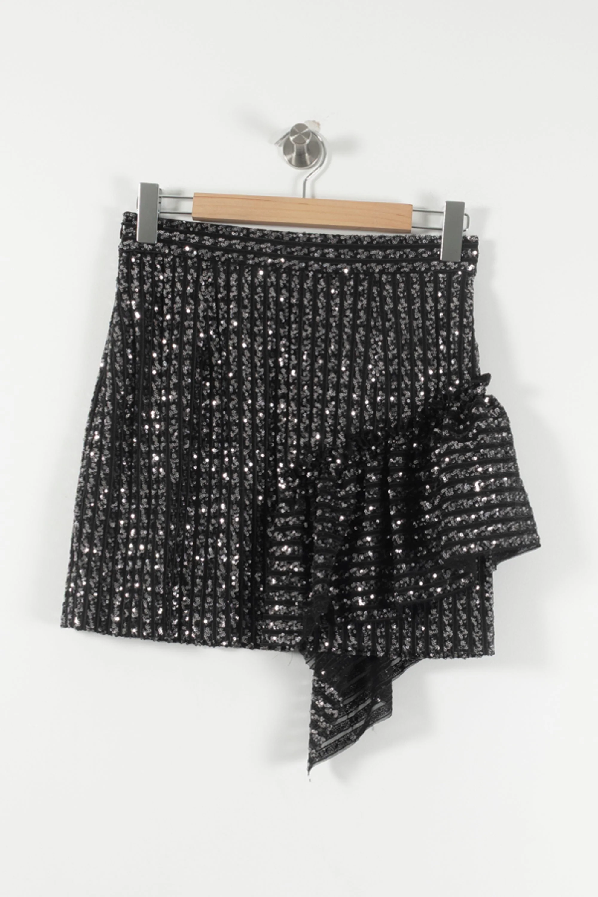 Jupe Courte Noire - Taille L/40 - Image 2