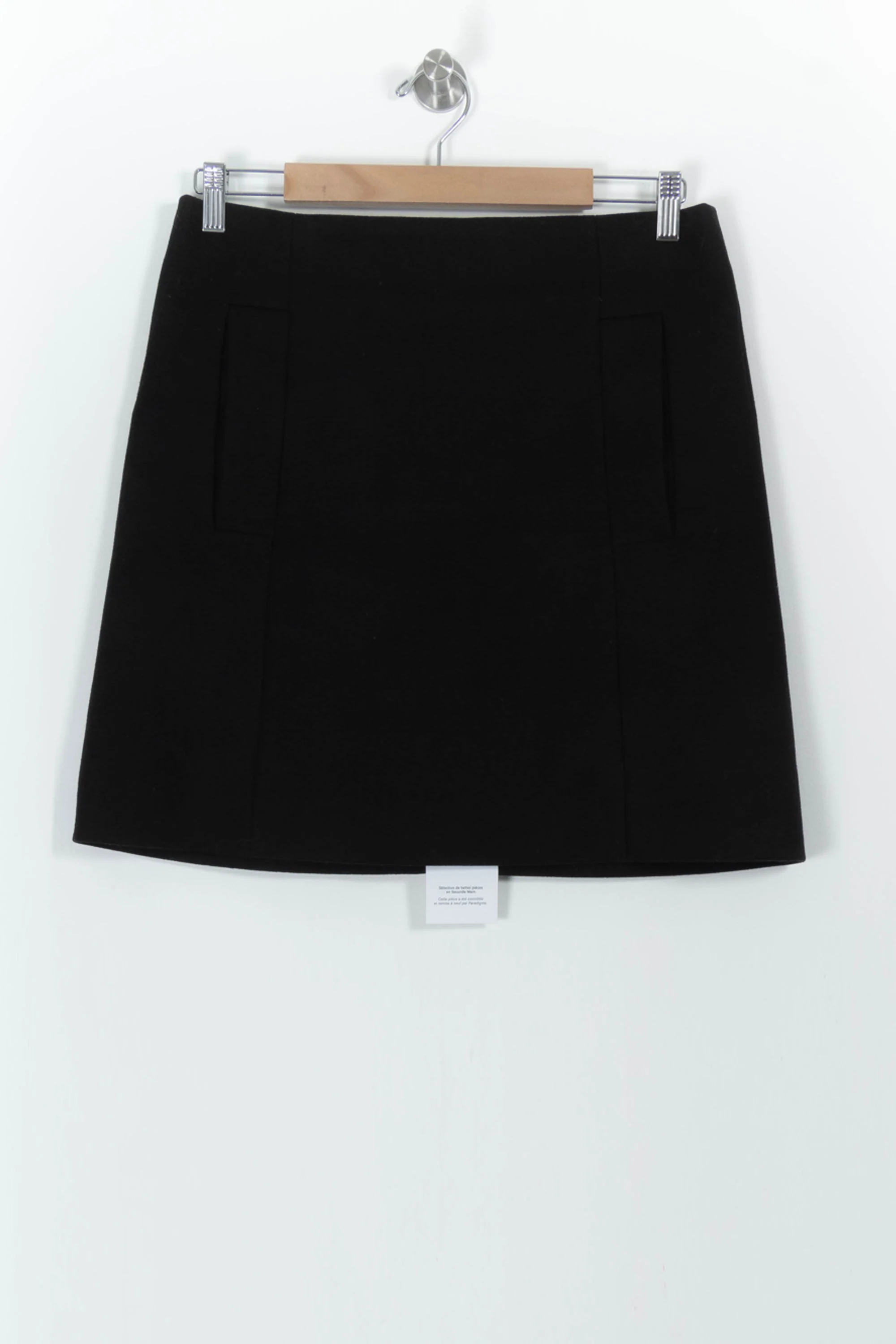 Jupe Courte Noire - Taille M/38 - Image 2