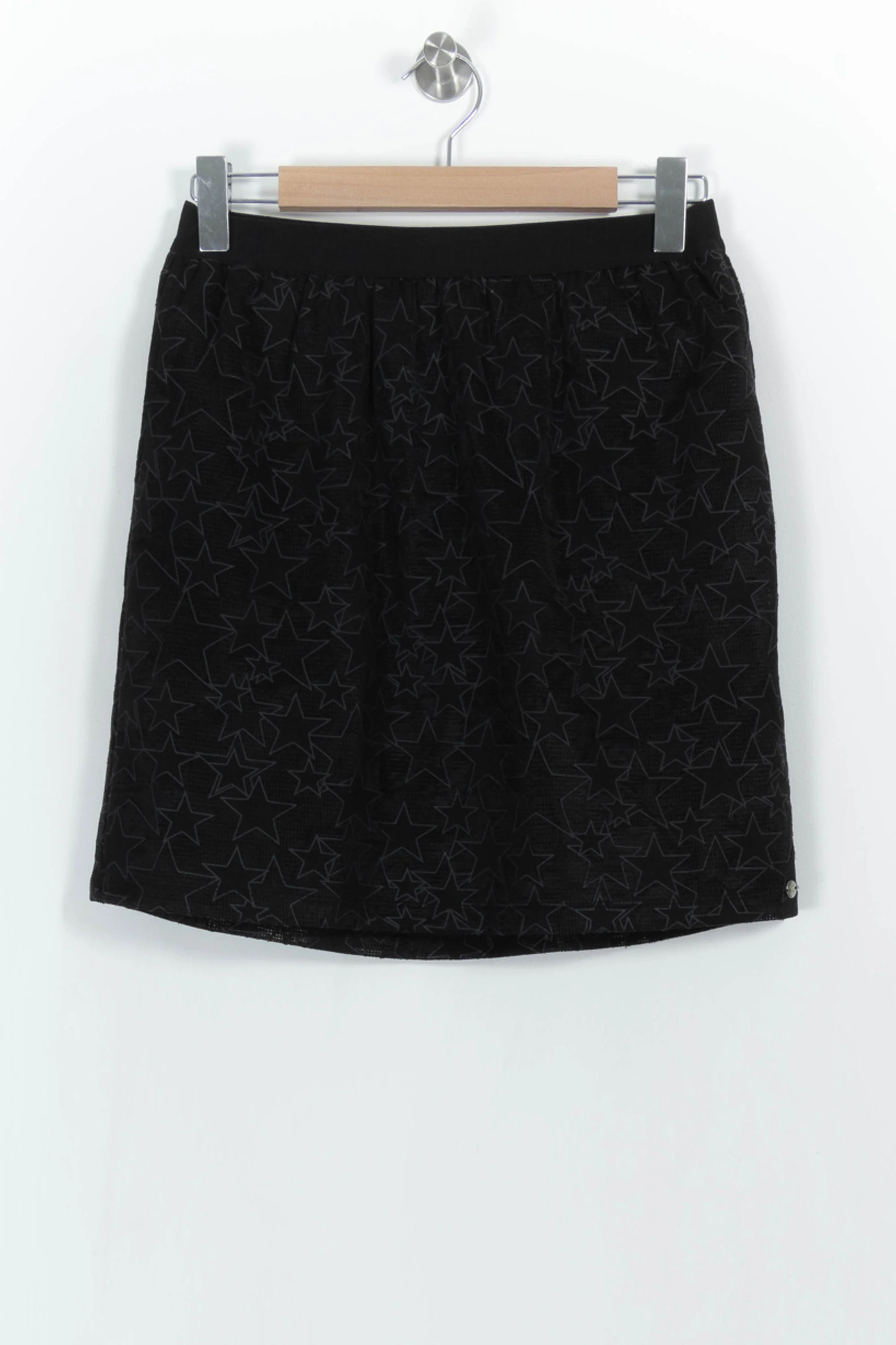 Jupe Courte Noire - Taille S/36 - Image 2
