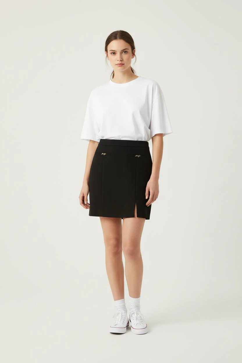 Jupe Courte Noire - Taille S/36