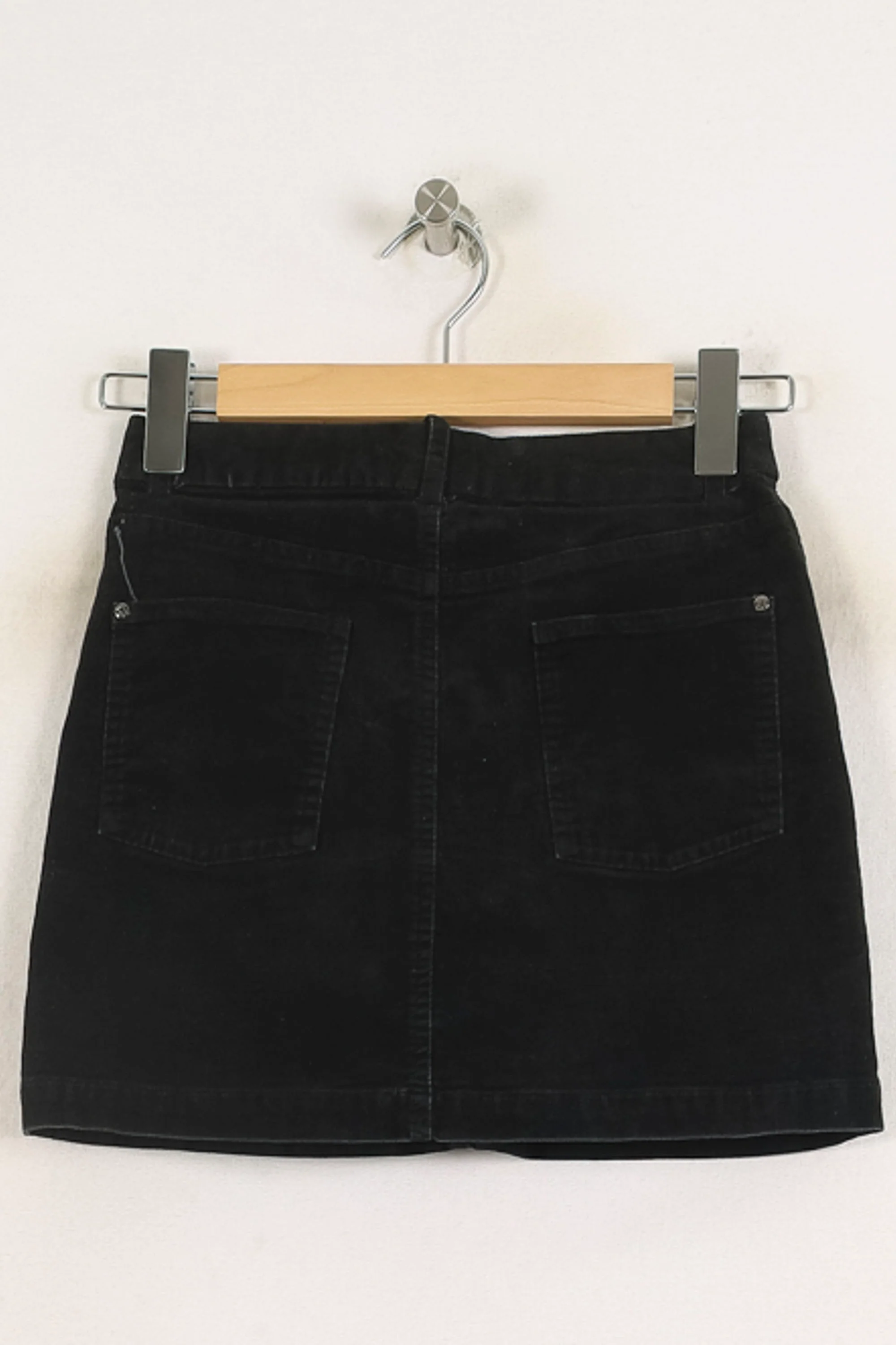 Jupe Courte Noire - Taille XS/34 - Image 4