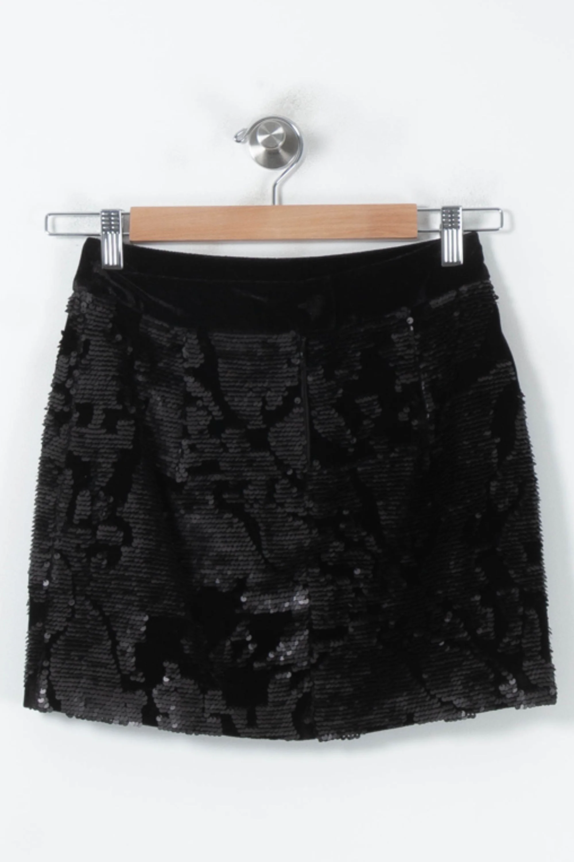 Jupe Courte Noire - Taille XS/34 - Image 2