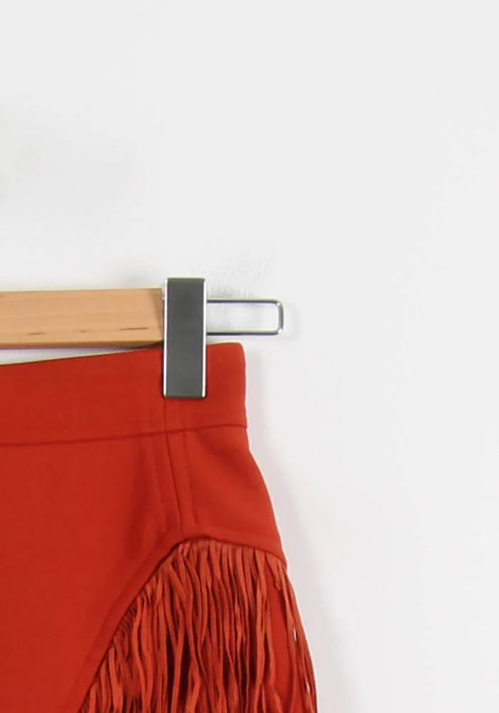 Jupe Courte Orange - Taille S/36 - Image 3
