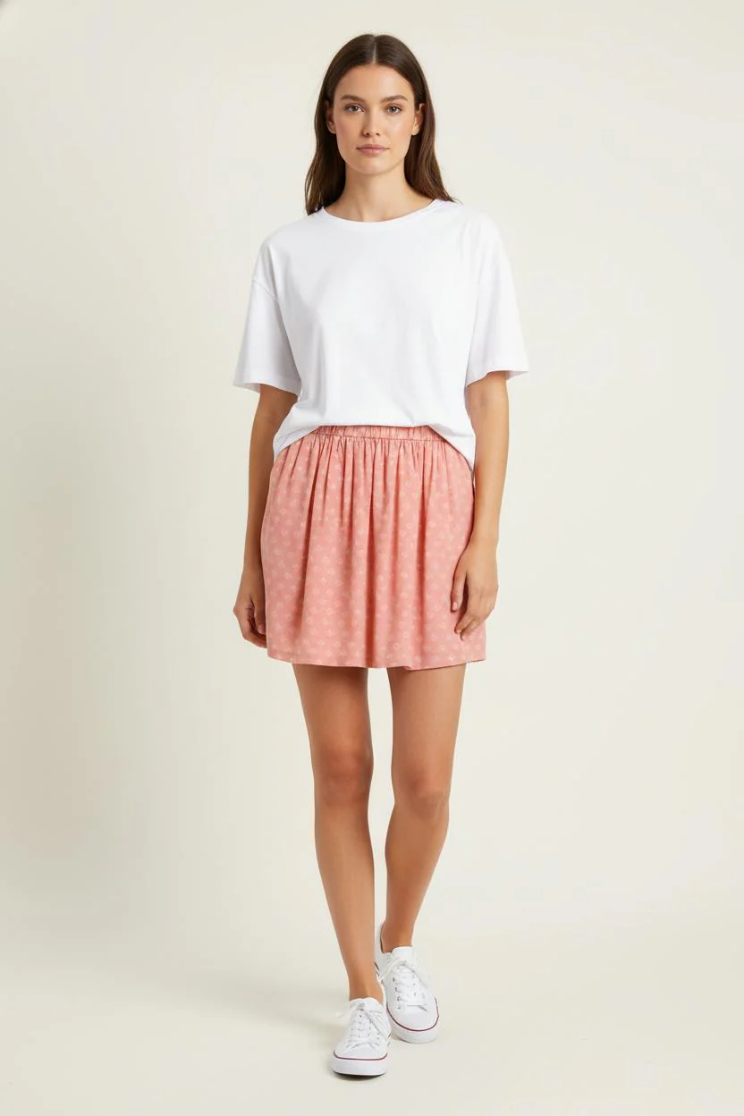Jupe Courte Rose - Taille M/38