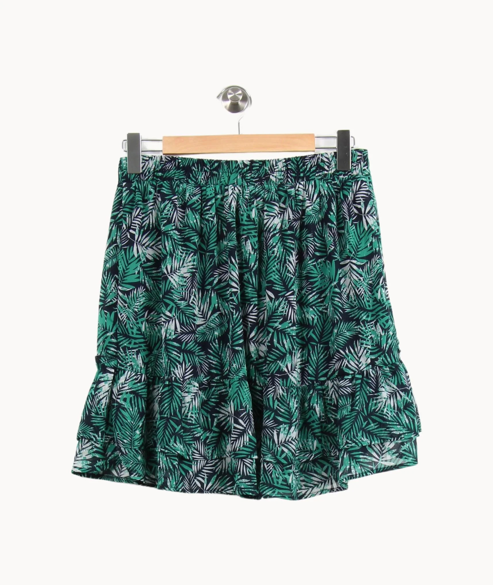 Jupe Courte Verte et Noire - Taille L/40 - Image 4
