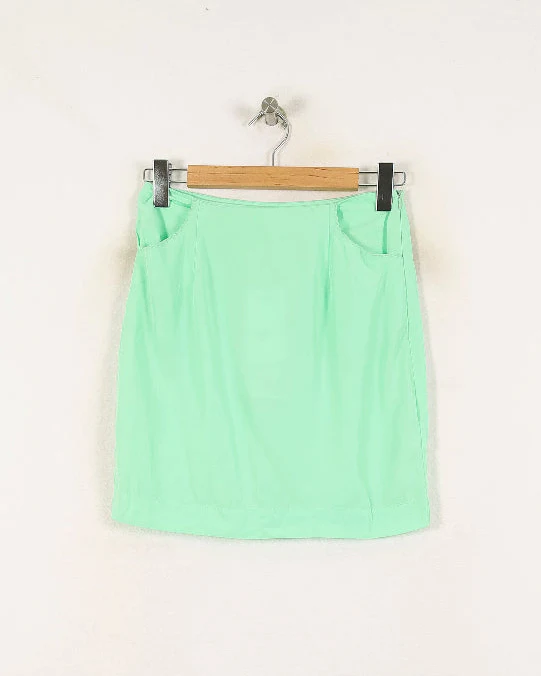 Jupe Courte Verte - Taille M/38 - Image 2