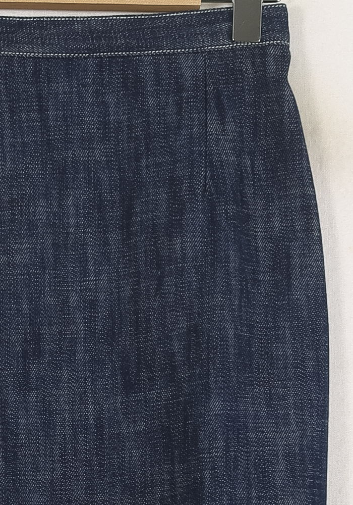 Jupe Crayon Bleue - Taille S/36 - Image 3