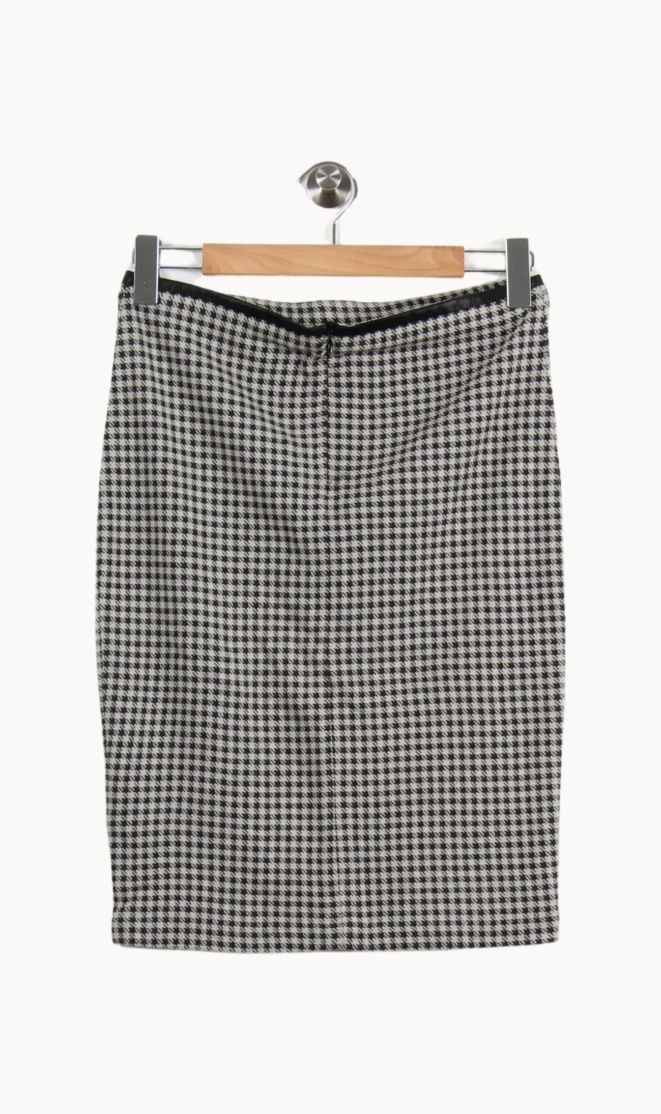 Jupe Crayon Grise et Noire - Taille L/40 - Image 4
