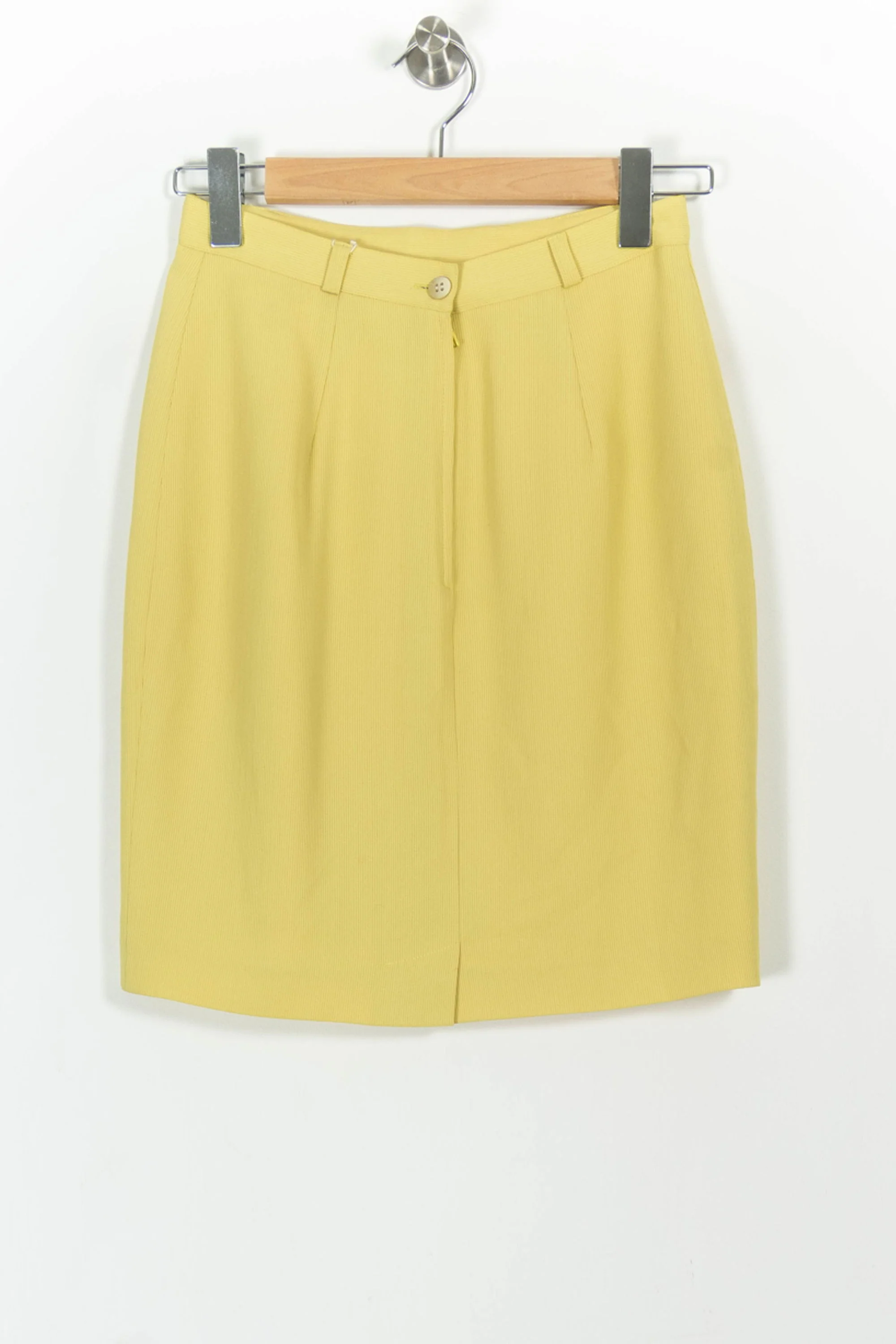 Jupe Crayon Jaune - Taille L/40 - Image 4