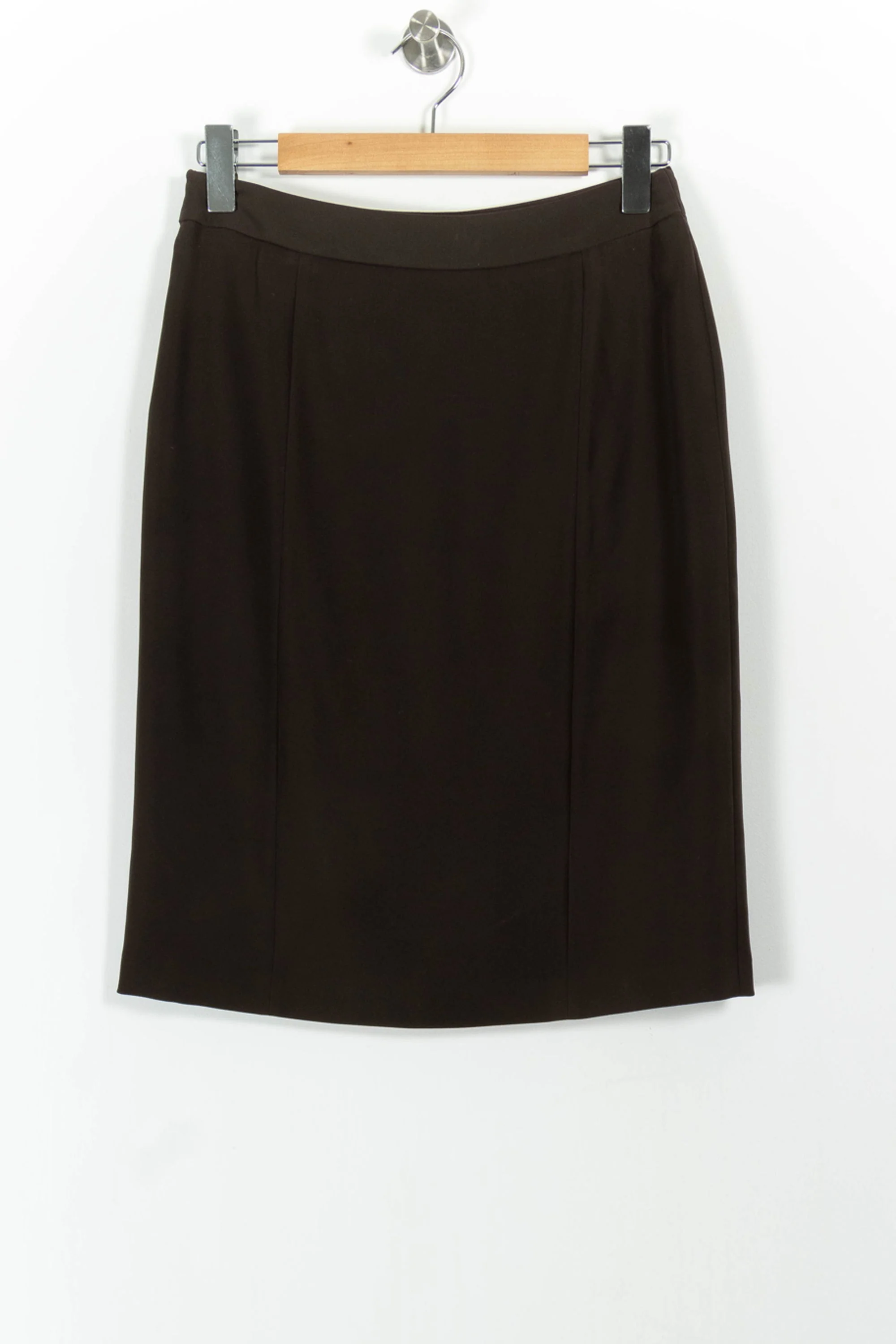 Jupe Crayon Marron - Taille L/40 - Image 4