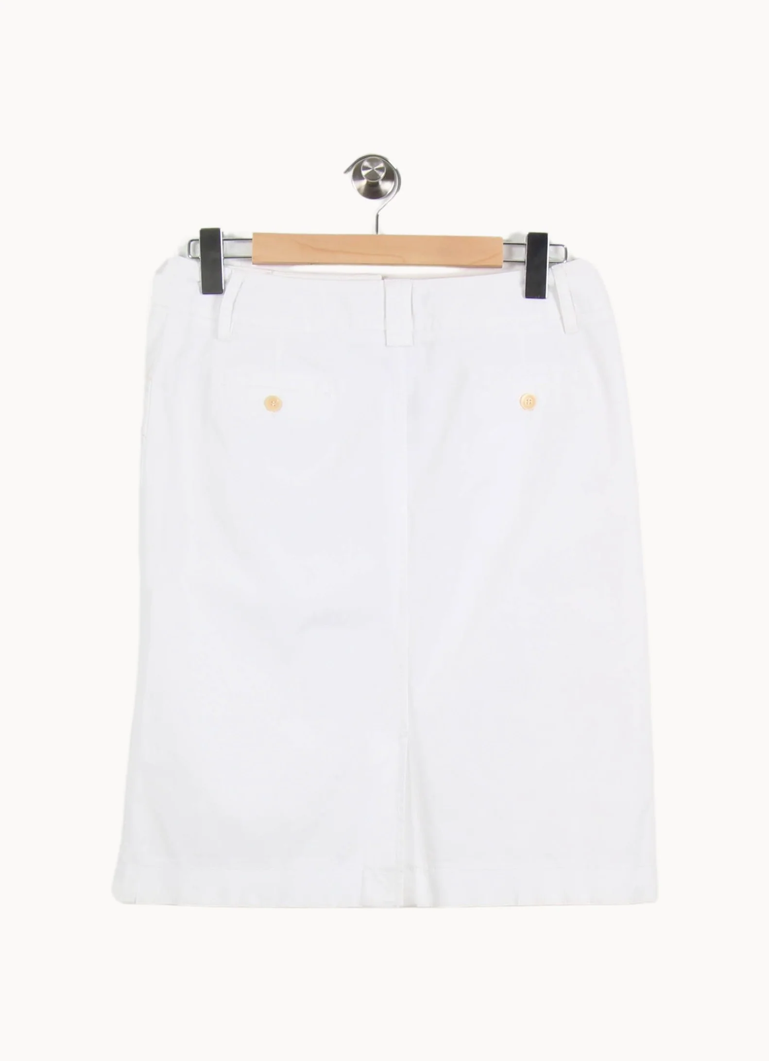 Jupe Droite Blanche - Taille L/40 - Image 4