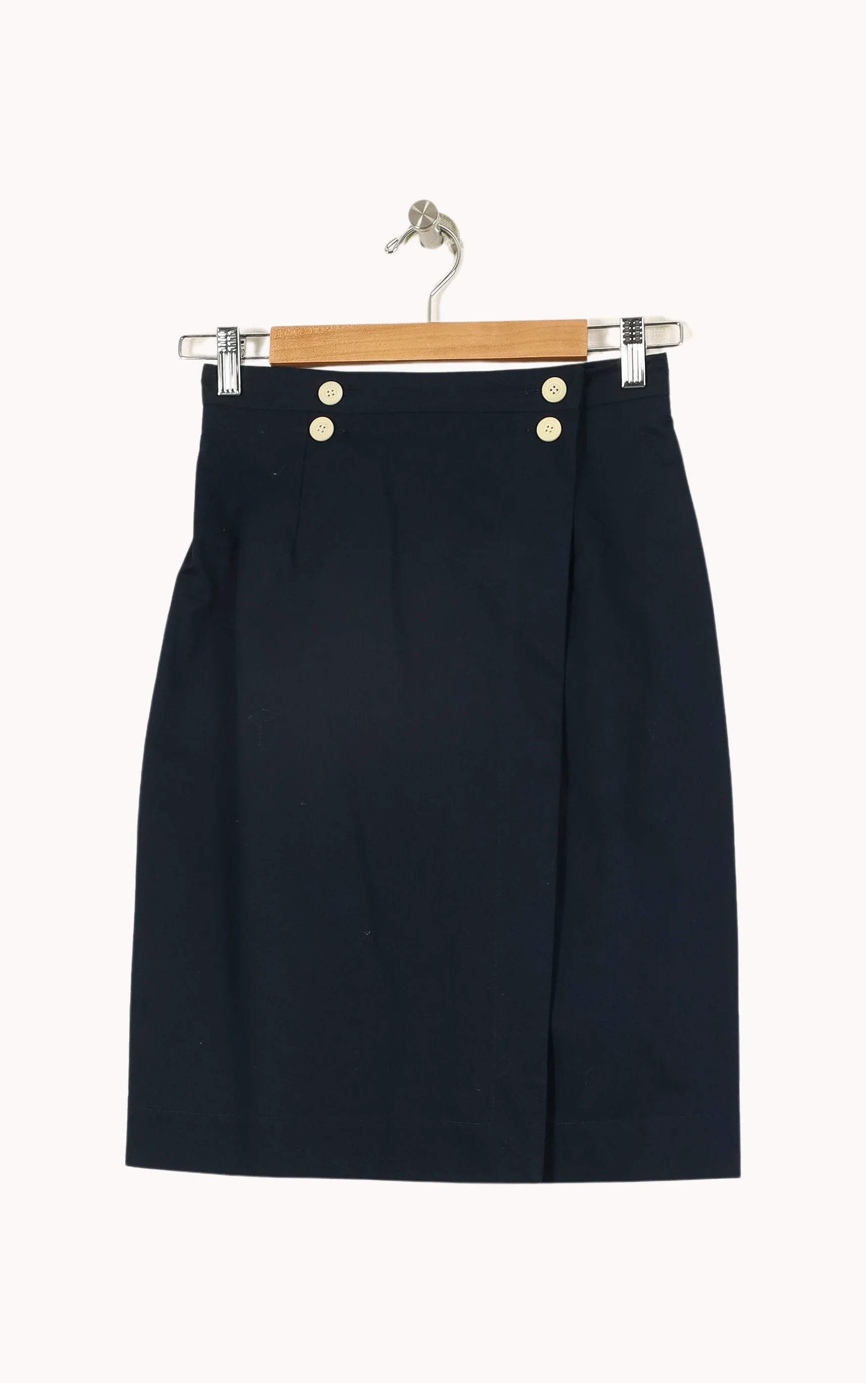 Jupe Droite Bleue - Taille S/36 - Image 2