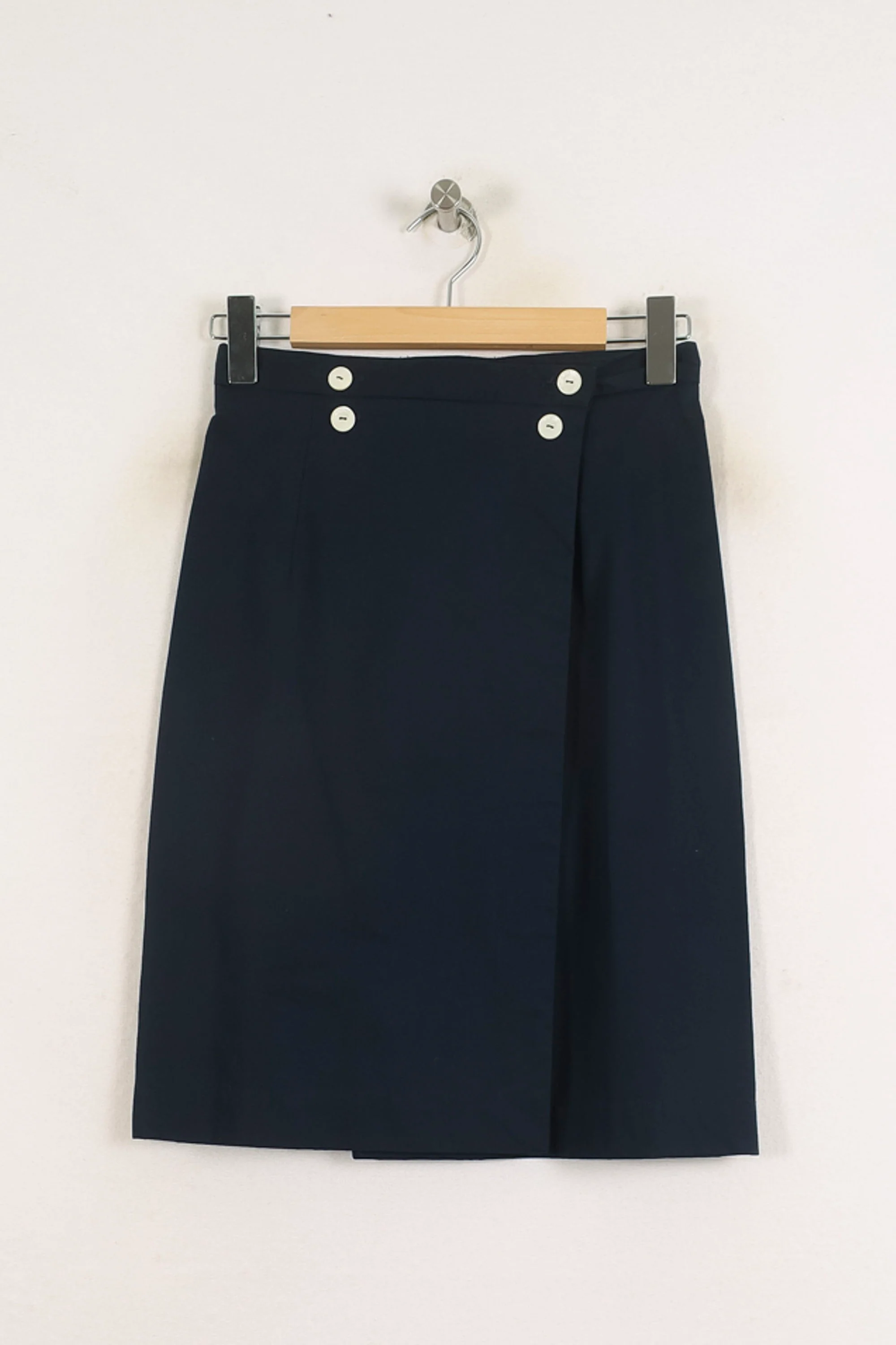Jupe Droite Bleue - Taille S/36 - Image 2